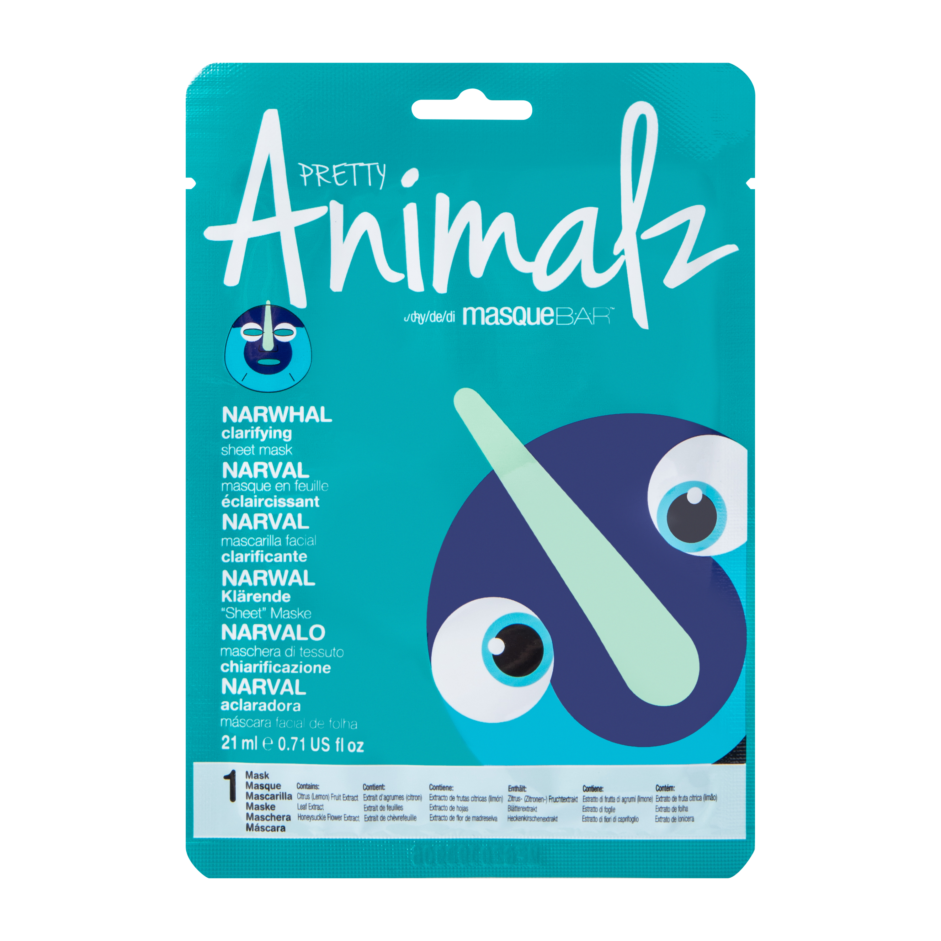 Pretty Animalz By Masque B.A.R™ Hydrating Mask Sheet