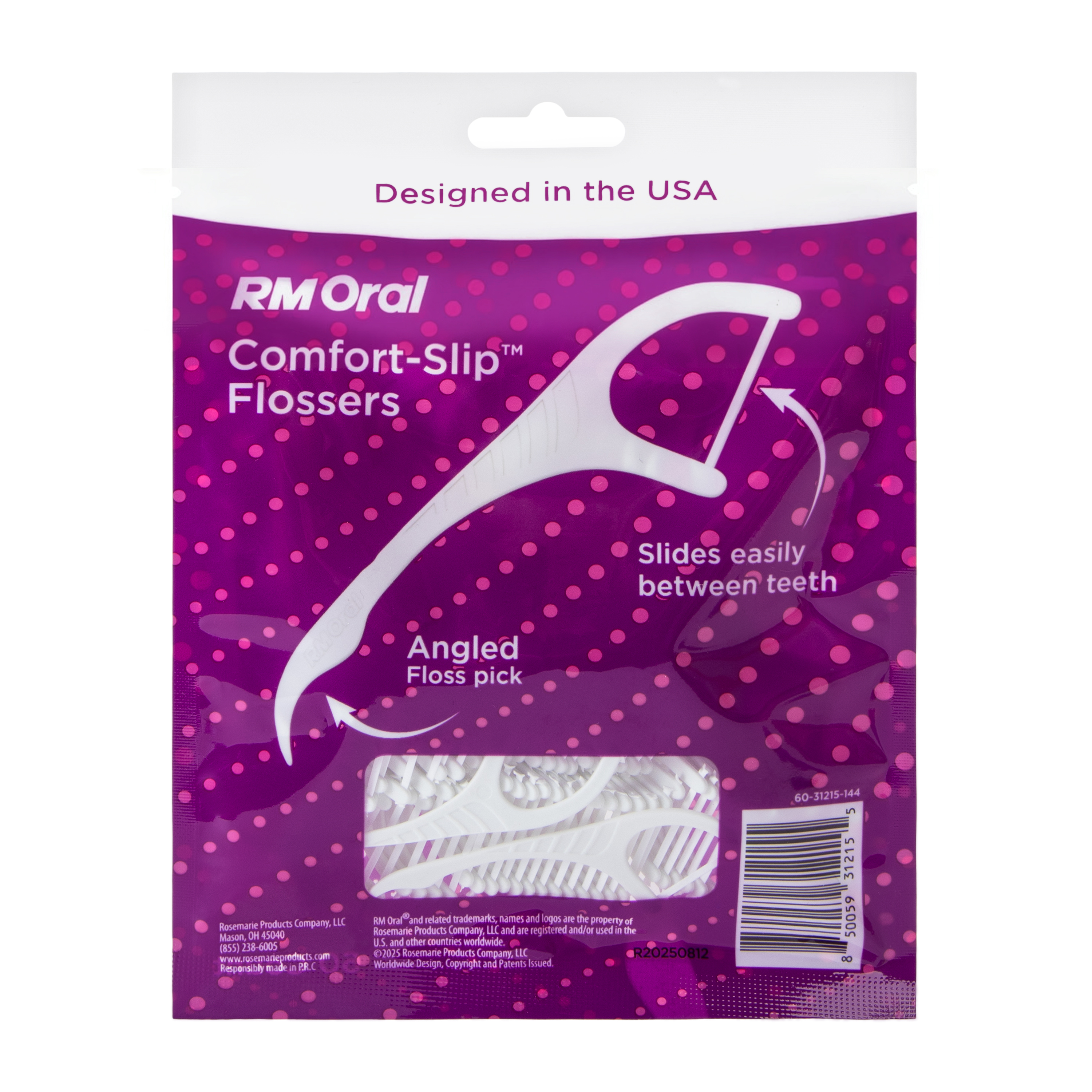 RM Oral® Comfort-Slip™ Smooth Floss 60-Count