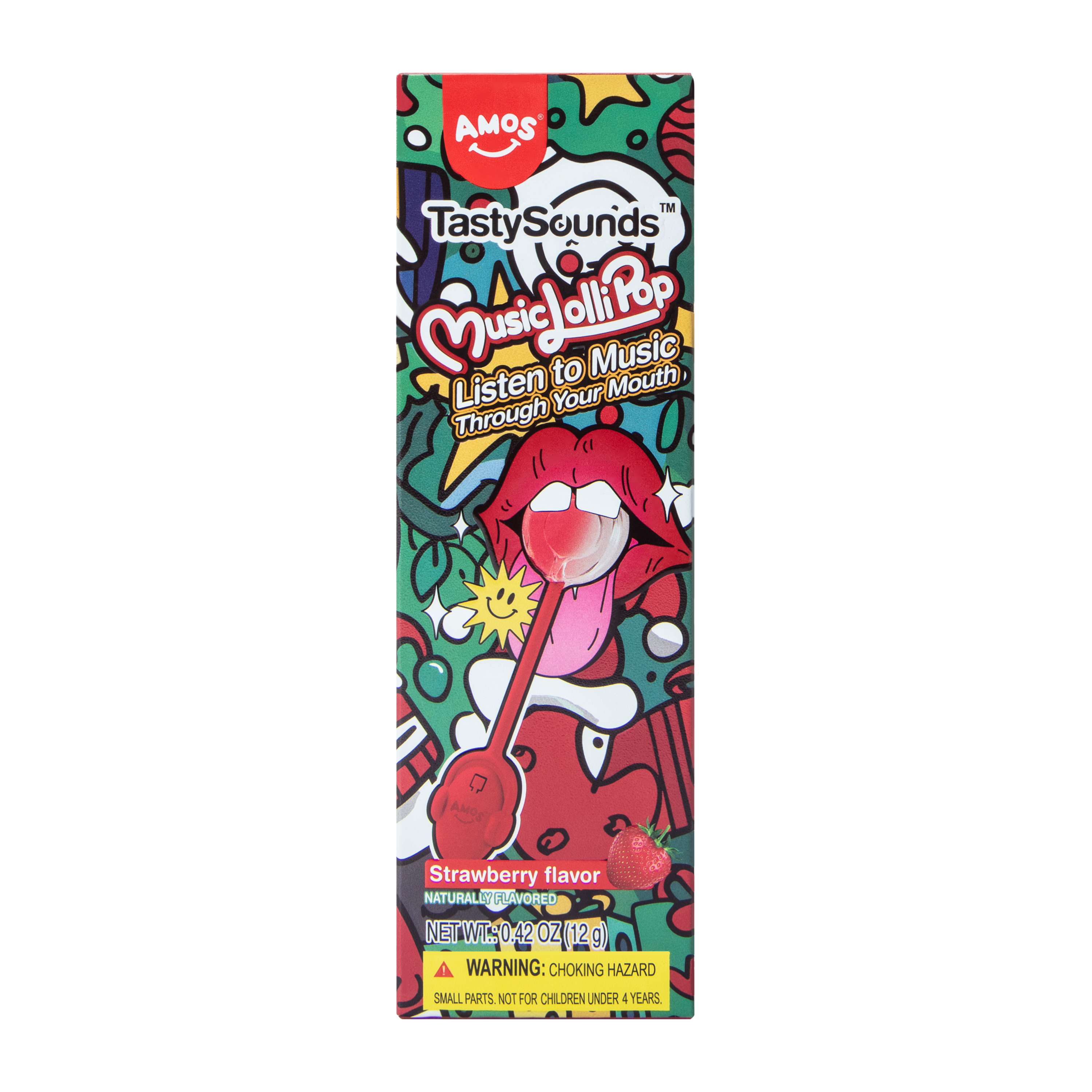 Amos® Tasty Sounds™ Music Lolli Pop 0.4oz