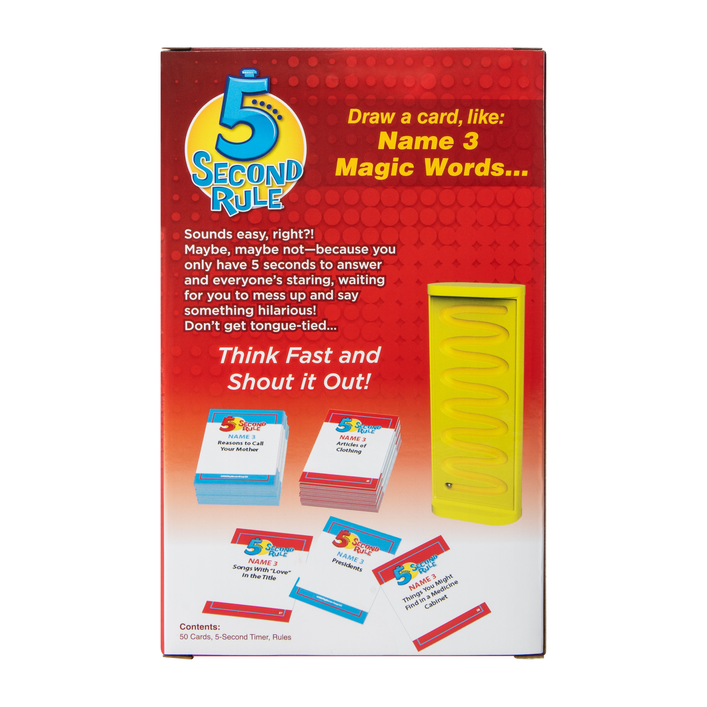 5 Second Rule® Game