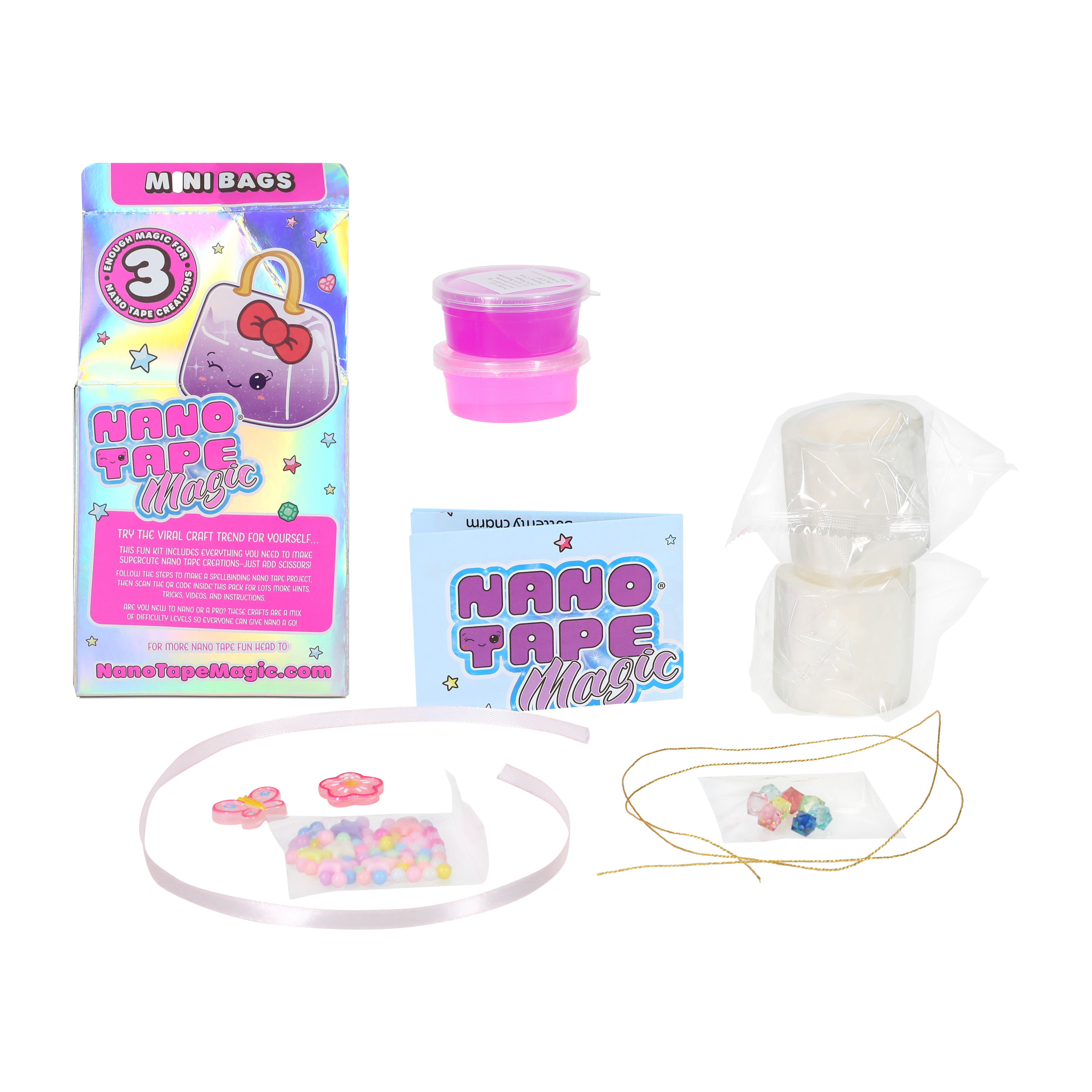 Nano Tape® Magic Mini Bags 3-Pack