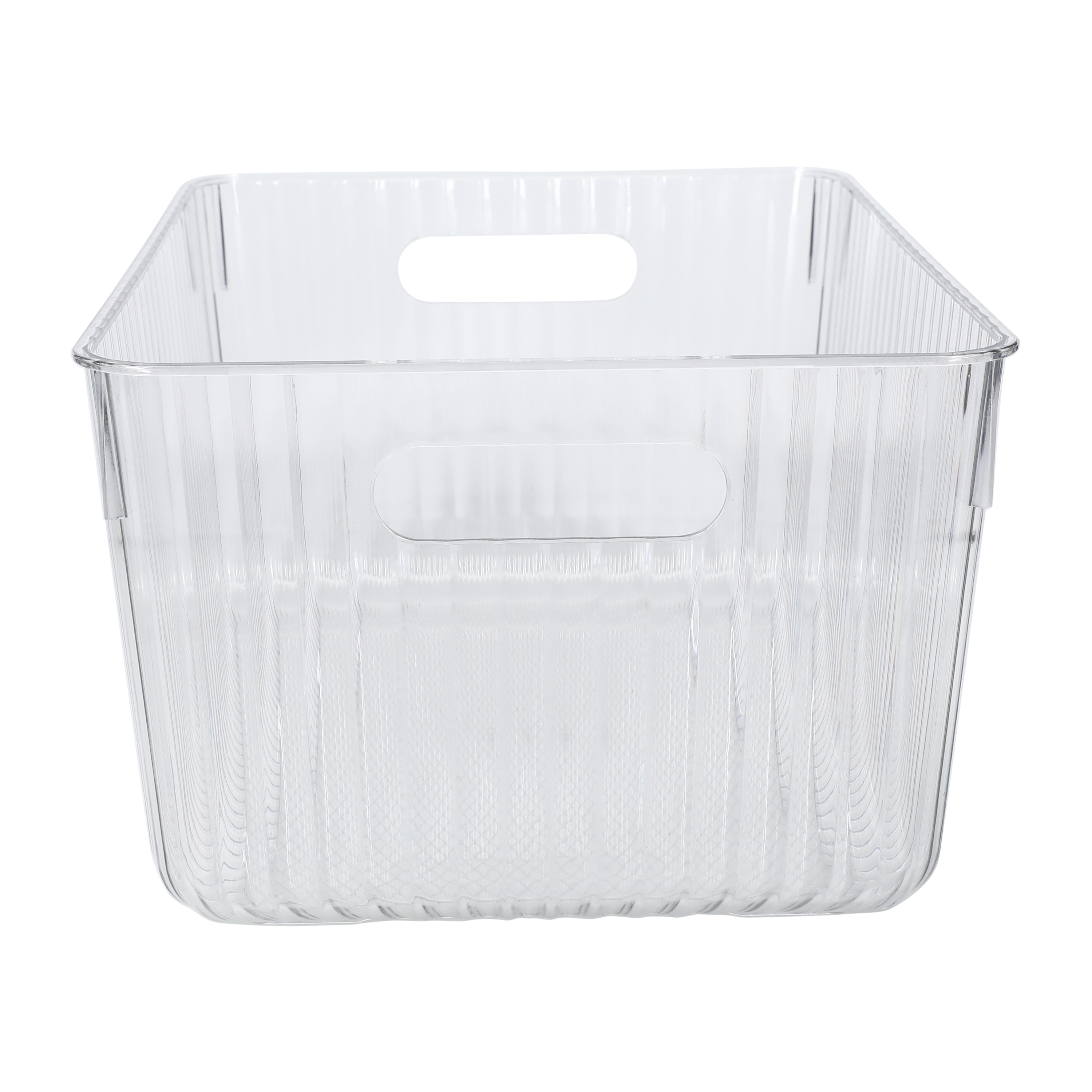 Ribbed Storage Bin