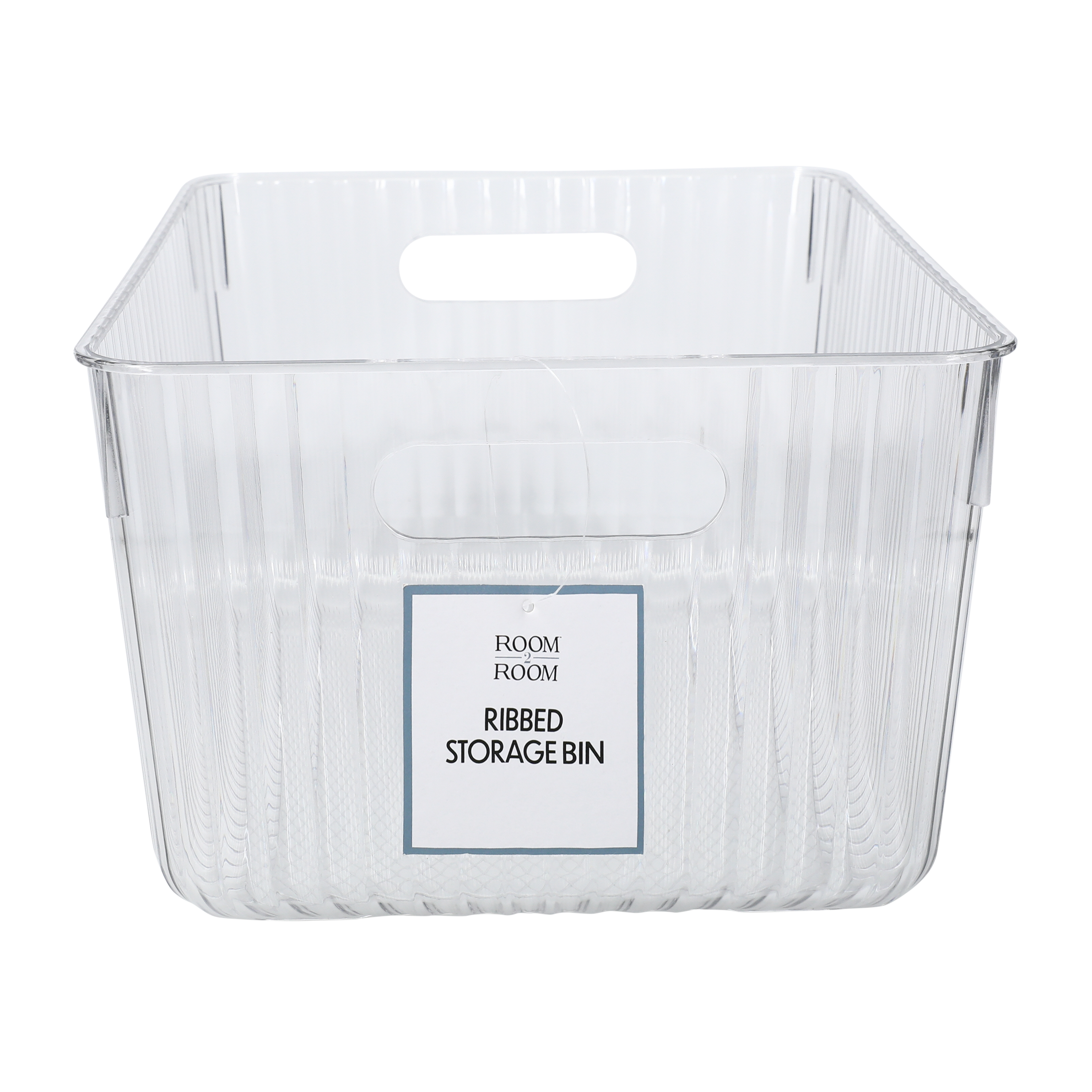 Ribbed Storage Bin