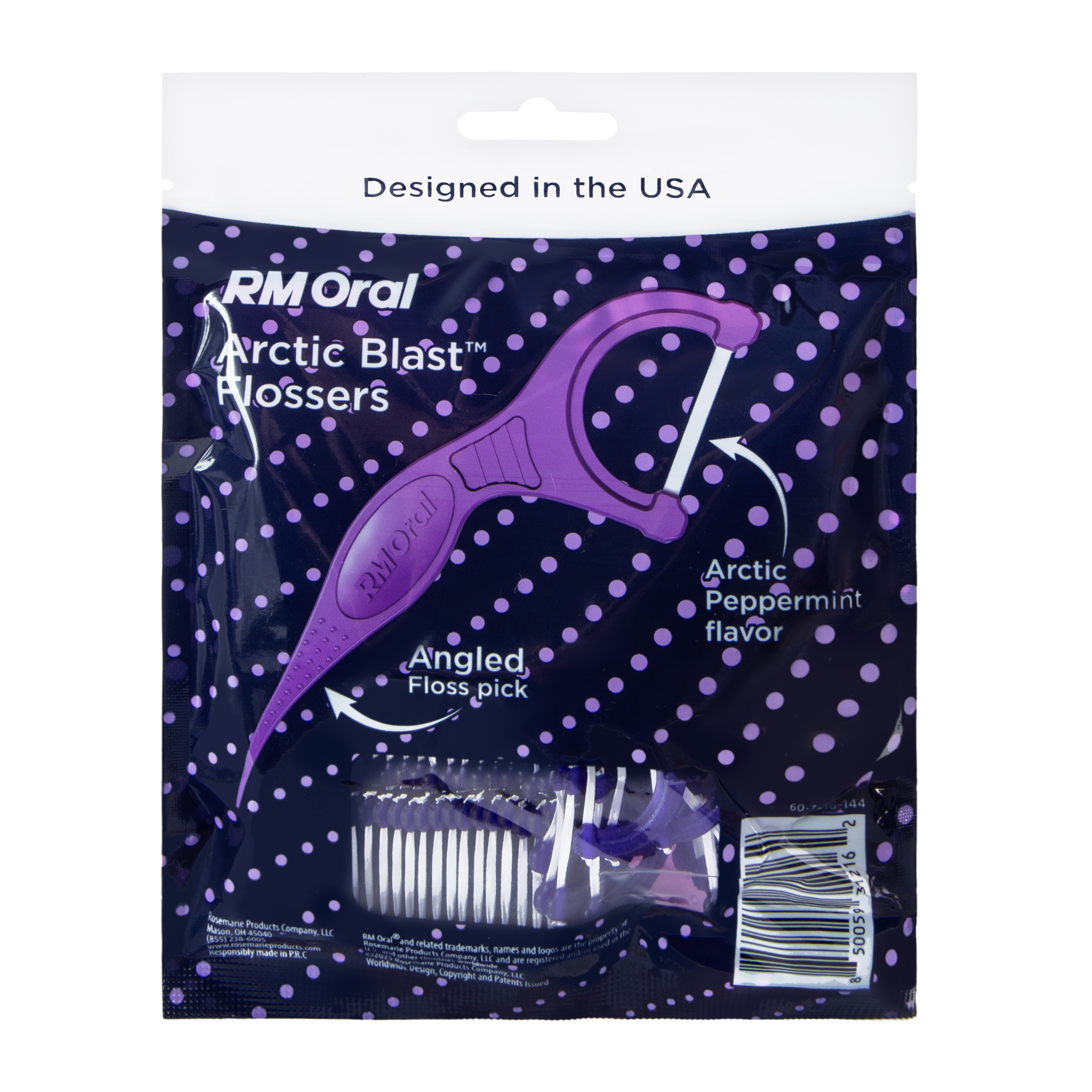 RM Oral® Arctic Blast™ Flossers 60-Count