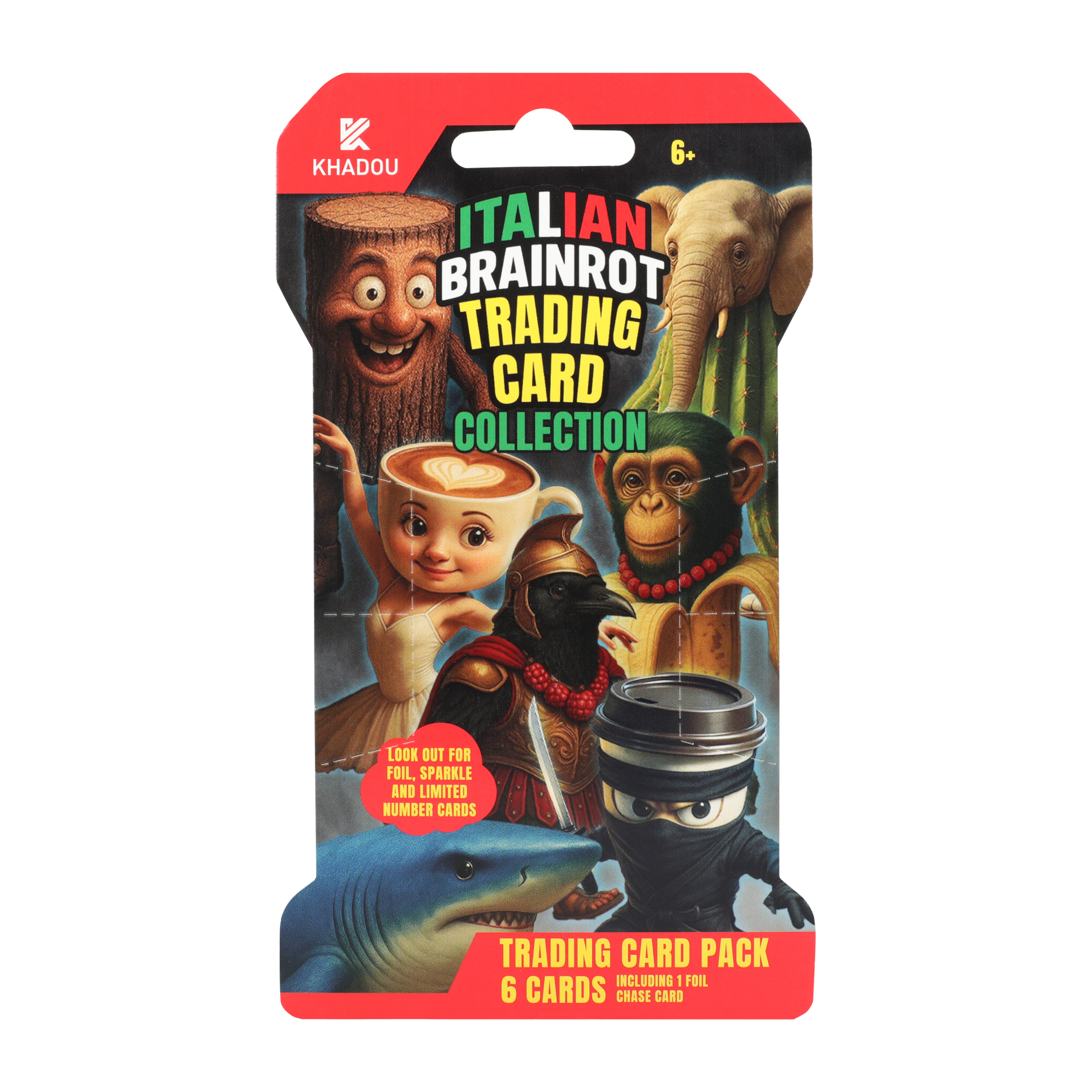 Italian Brainrot Trading Cards (Styles May Vary)