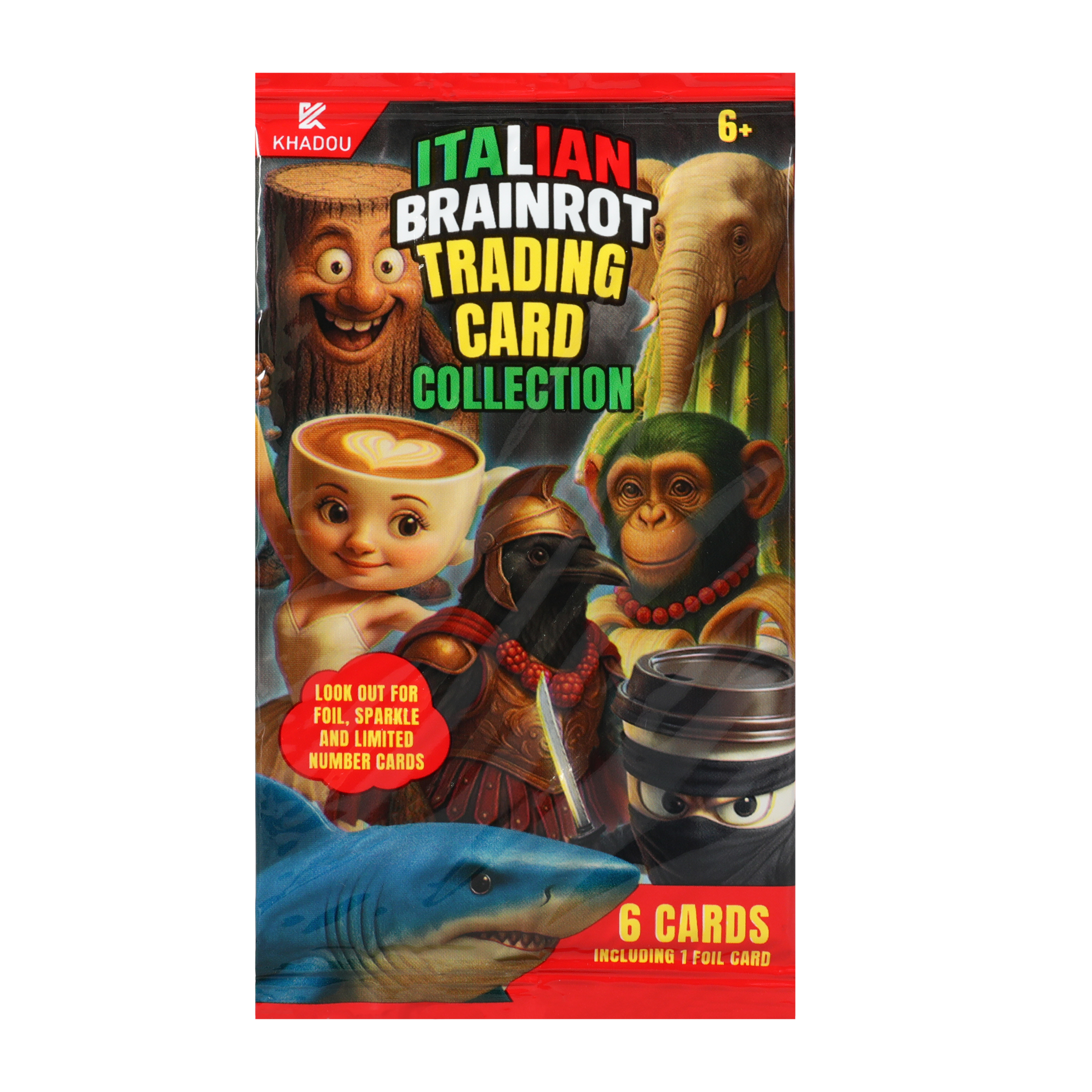 Italian Brainrot Trading Cards (Styles May Vary)