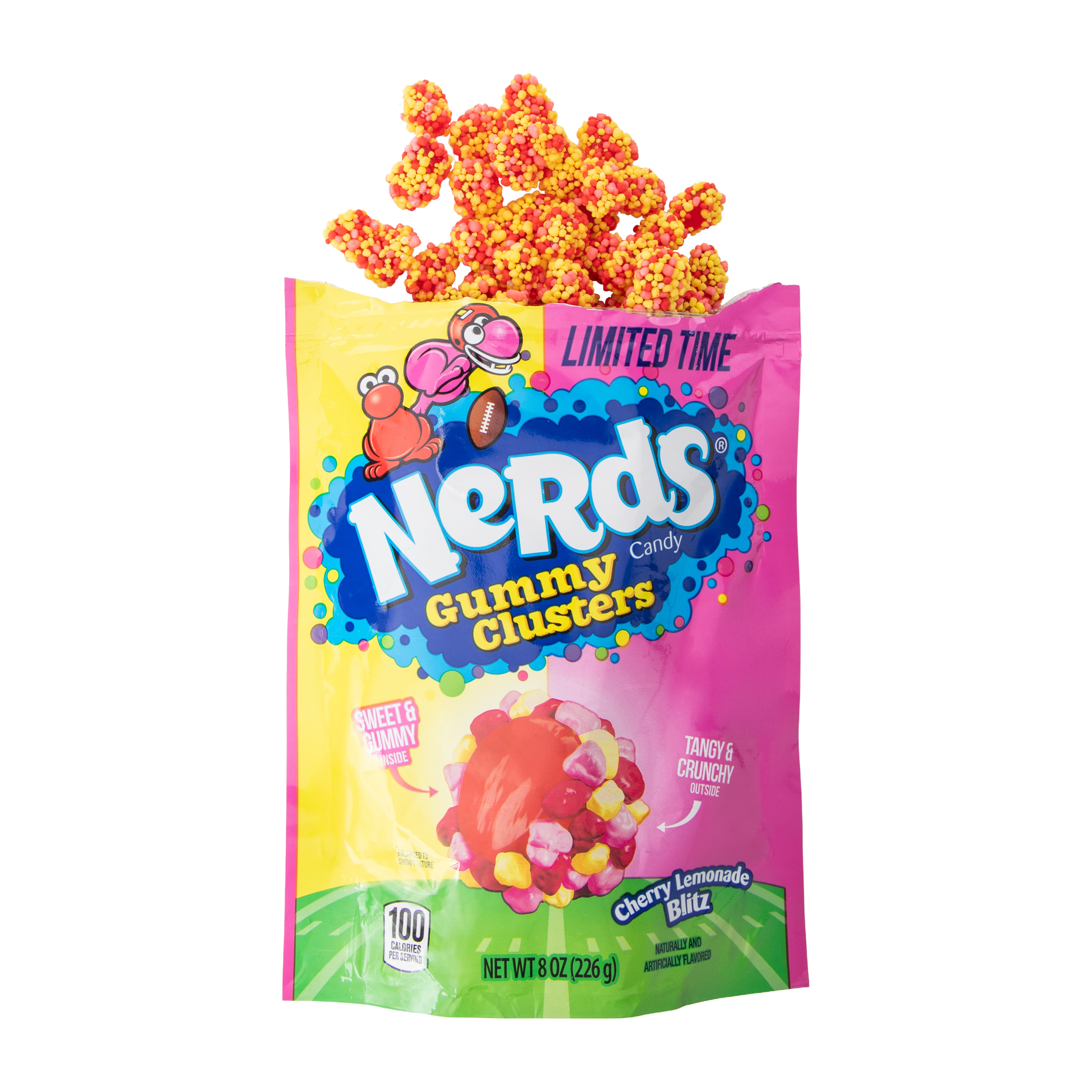 あめ Nerds Gummy Clusters Cherry Lemonade Blitz - 3oz | Candy Funhouse US