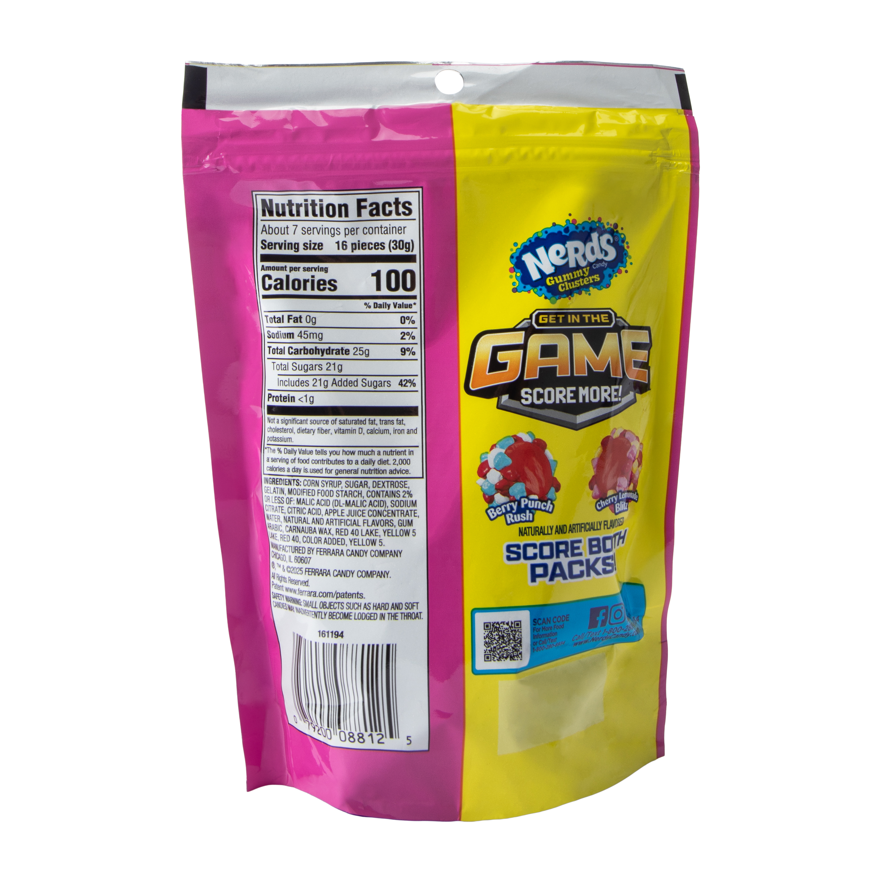 Nerds® Limited Time Cherry Lemonade Blitz Gummy Clusters 8oz