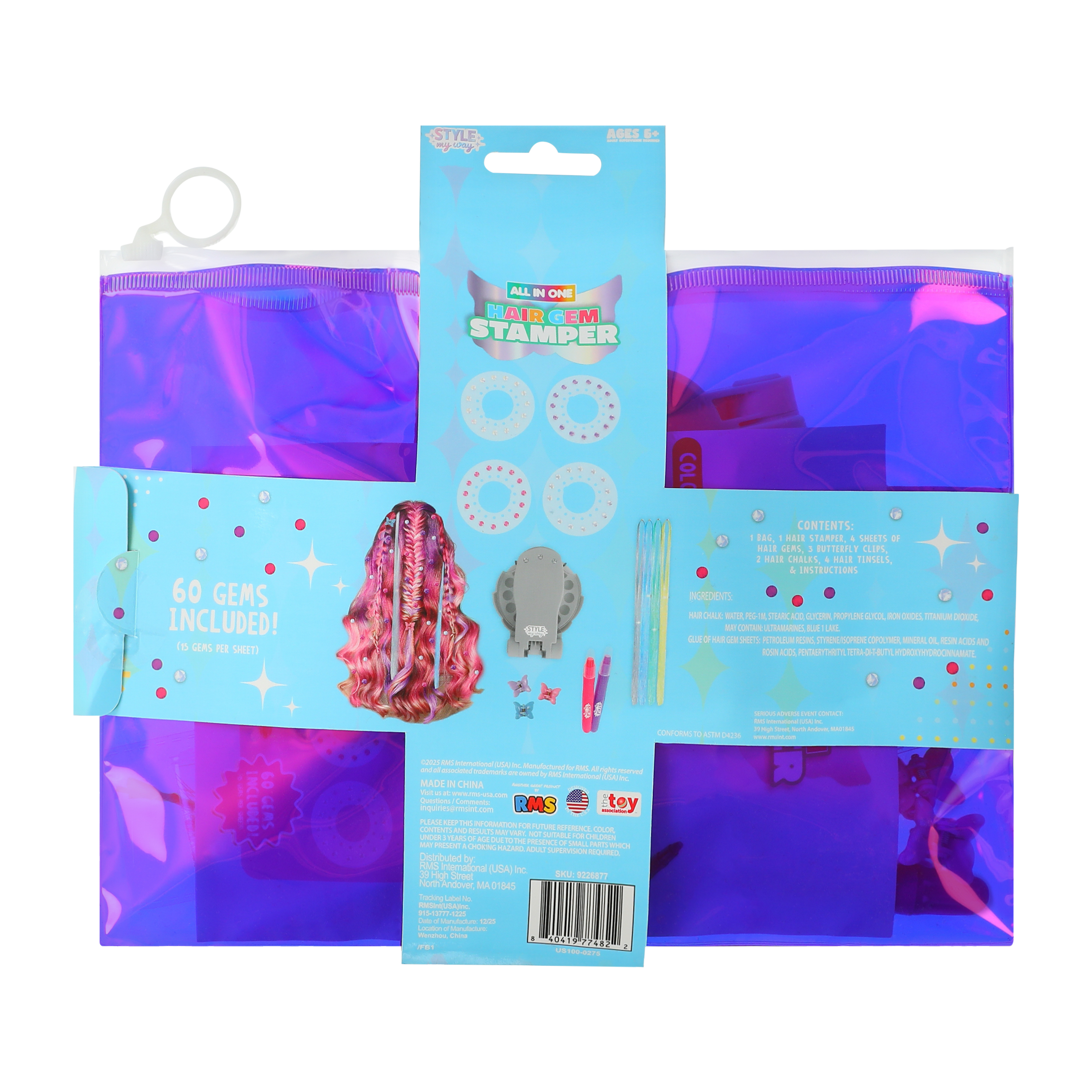 Style My Way Hair Gel Stamper Set