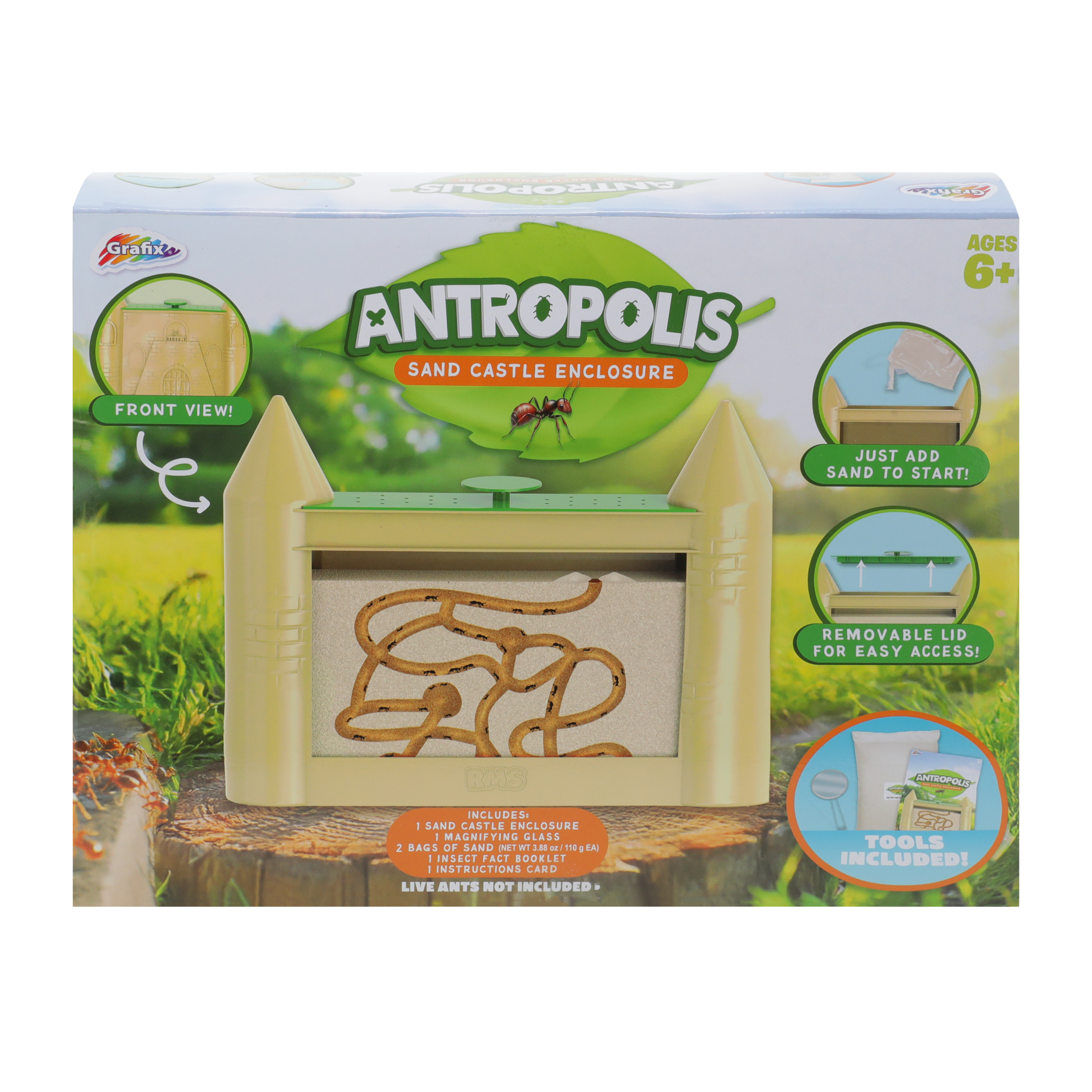 Grafix® Antropolis Sand Castle Enclosure Set