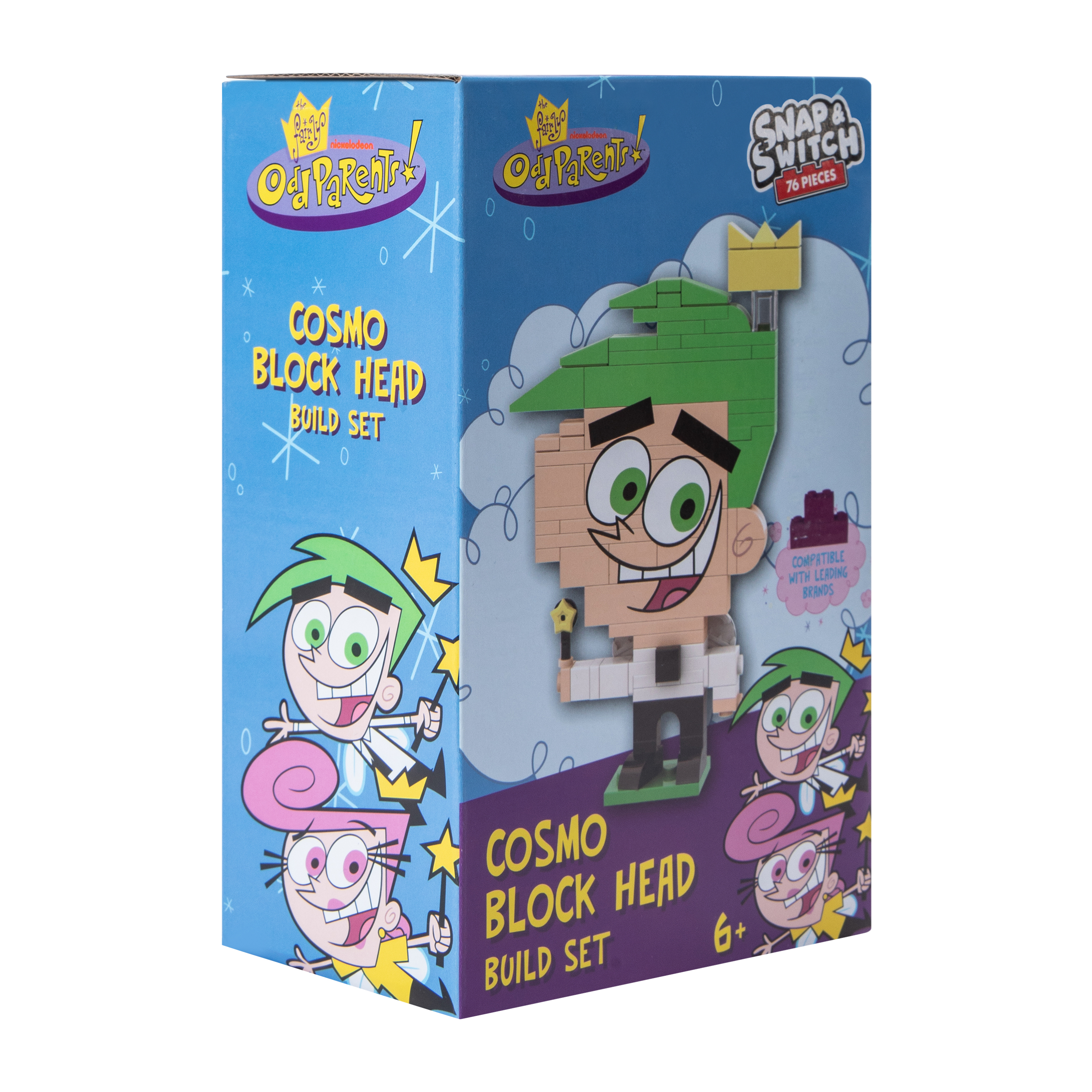 Nickelodeon™ Snap & Switch Block Head Build Set