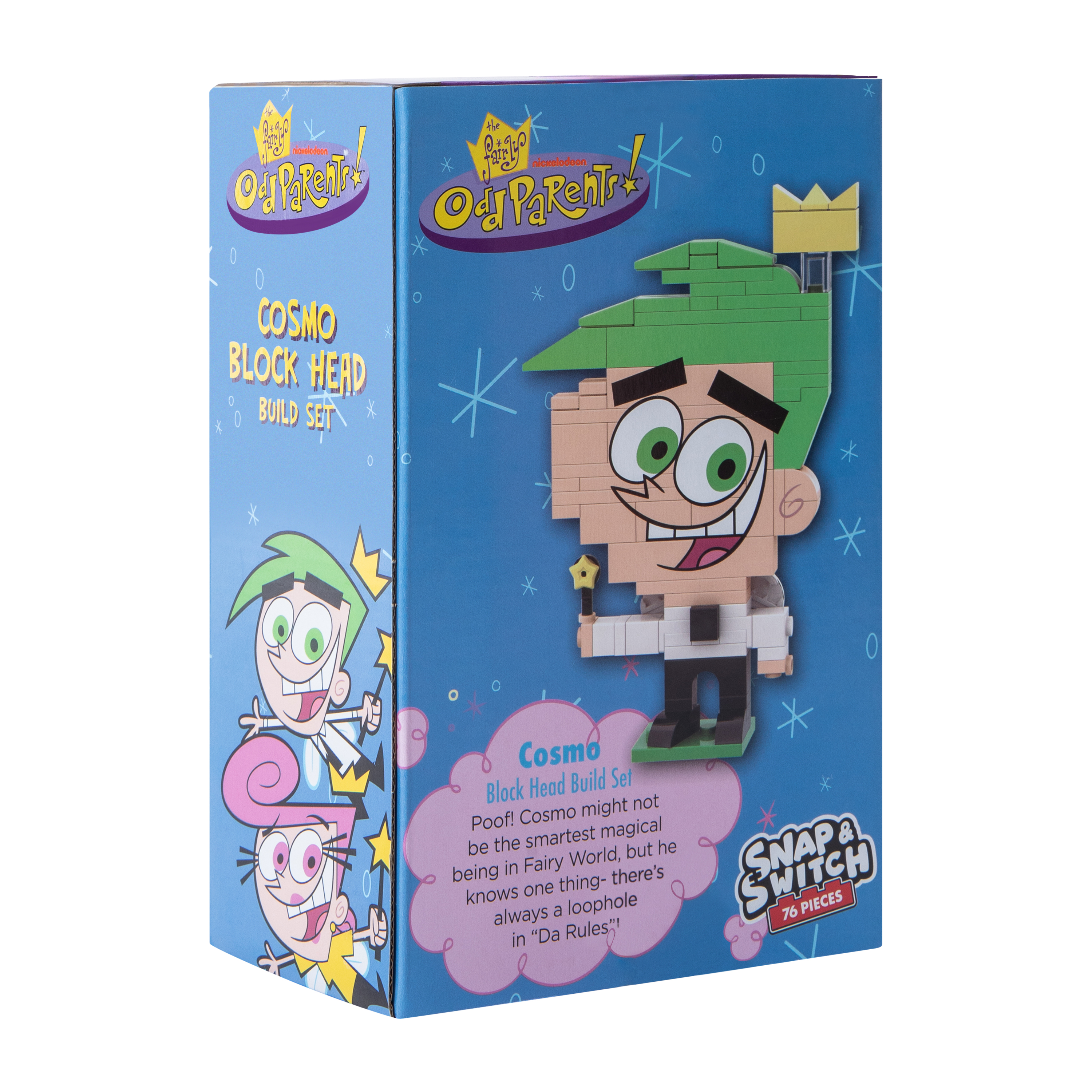Nickelodeon™ Snap & Switch Block Head Build Set