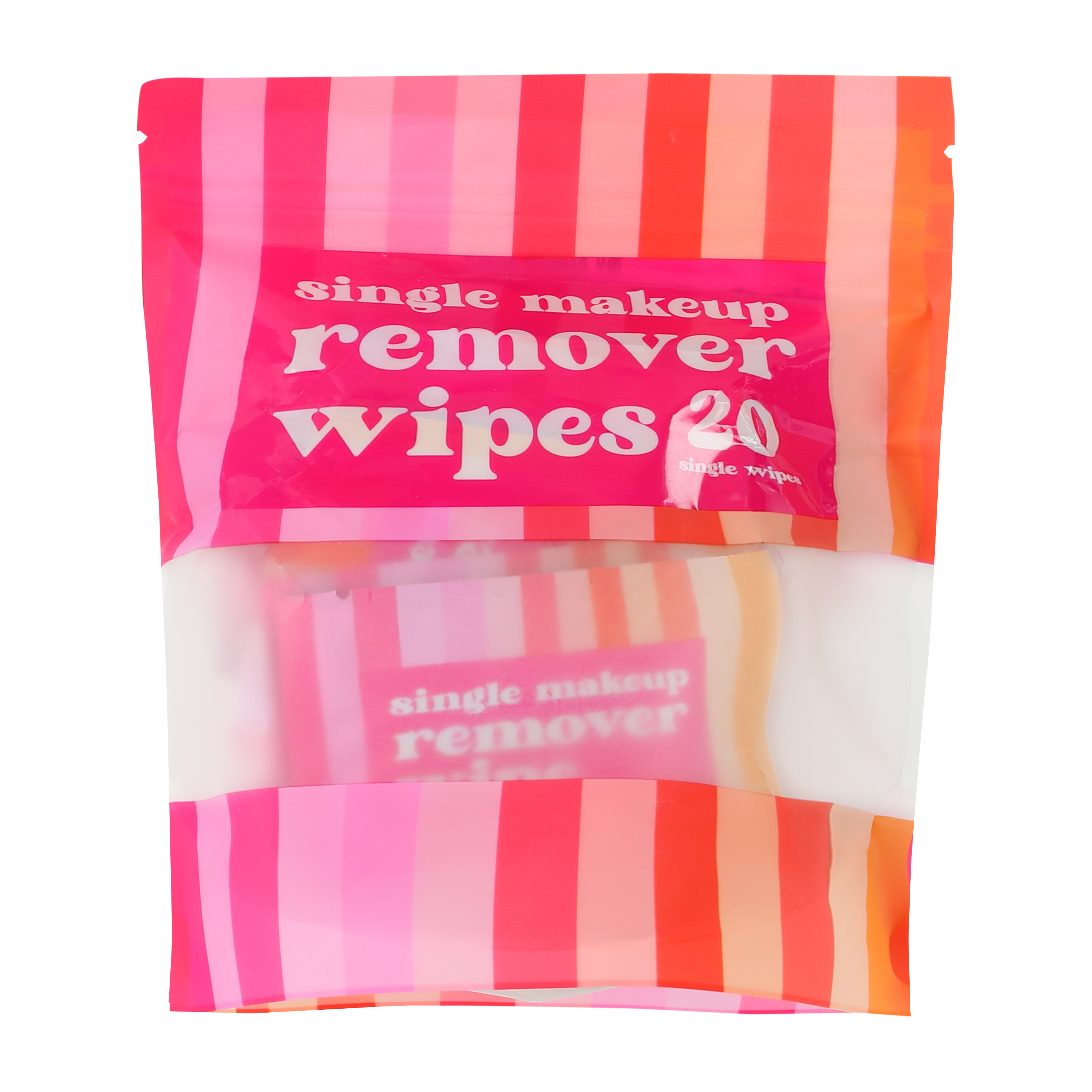 Single Makeup Remover Wipes 20-Pack