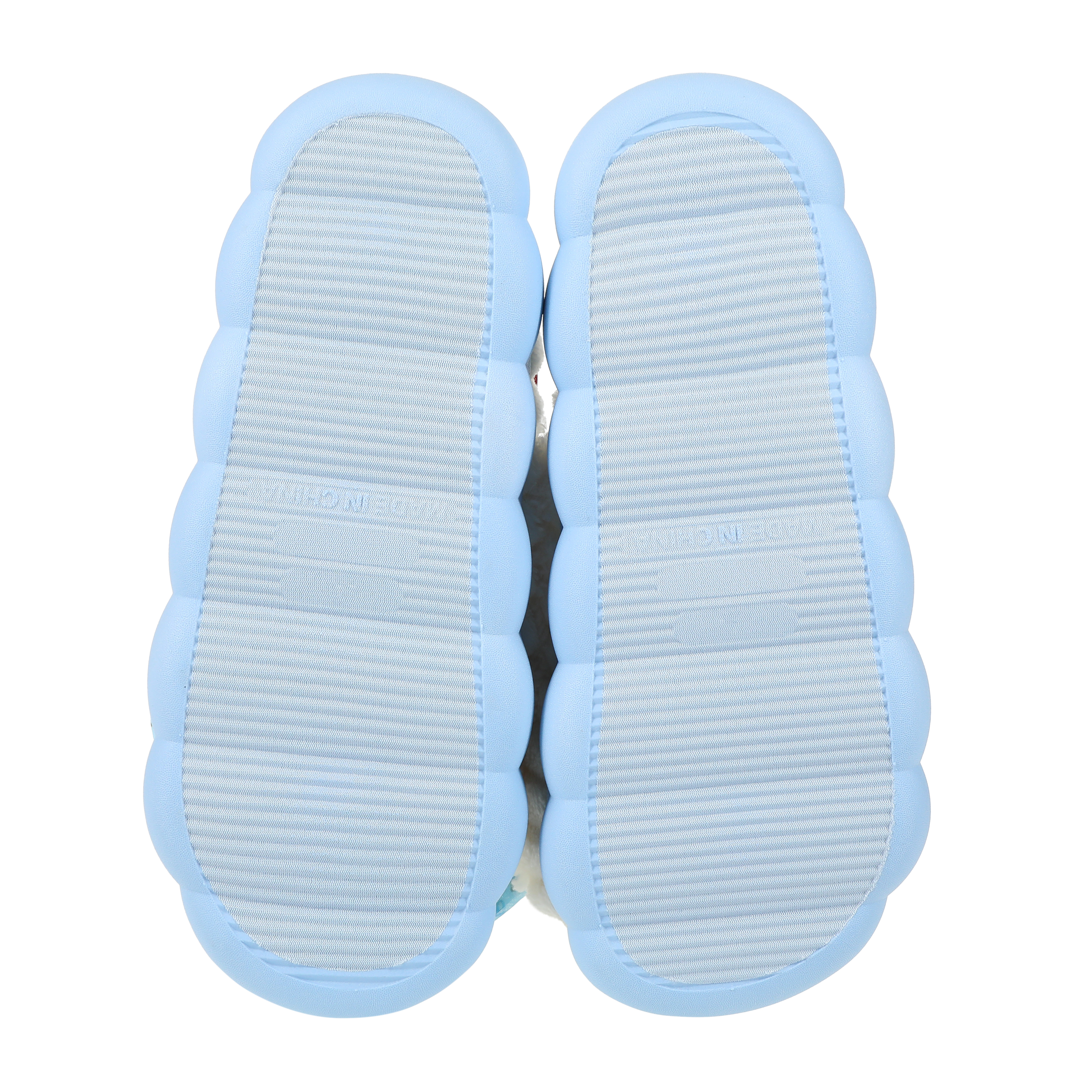 Ladies Fluffy Bow Slippers