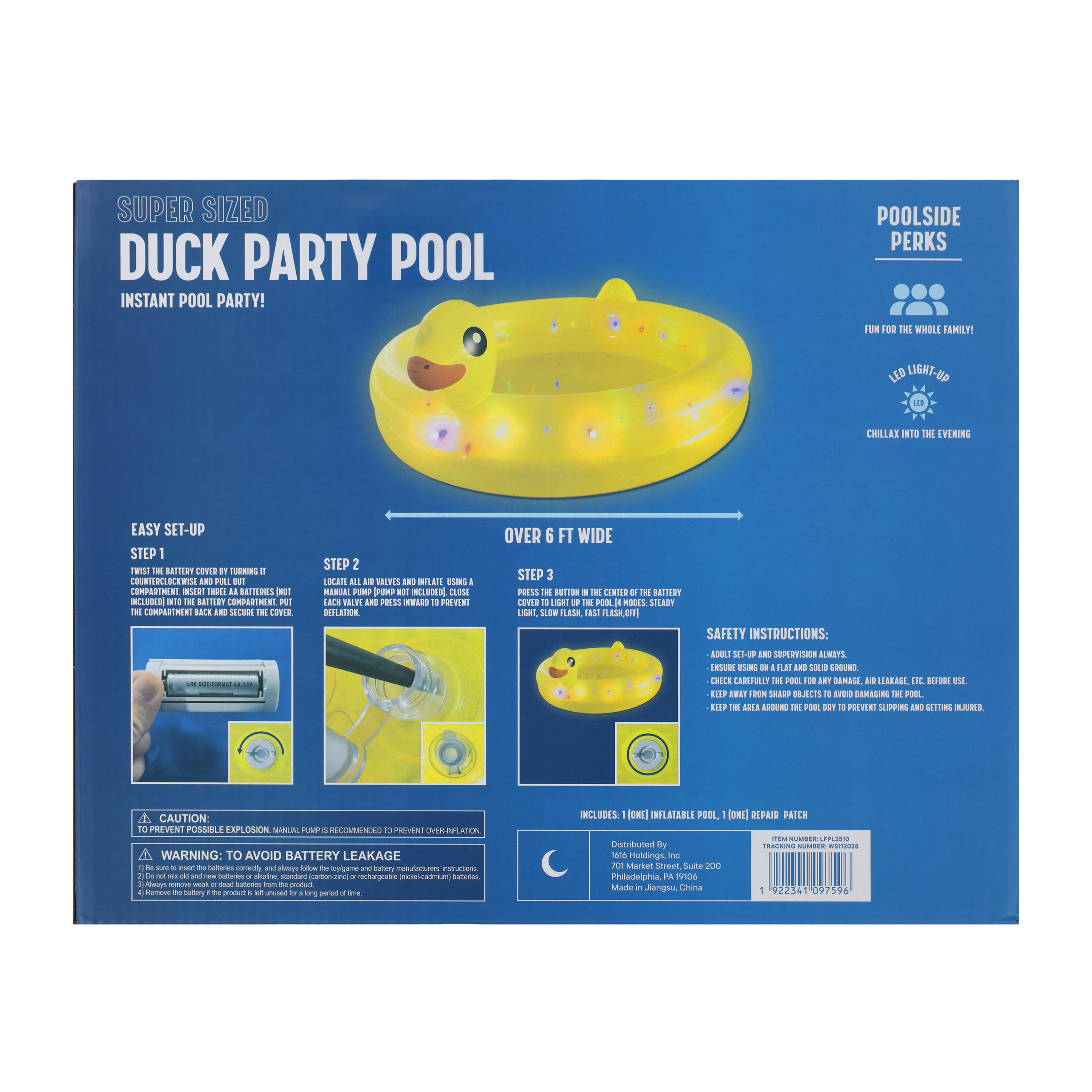 Super Sized Duck Party Pool