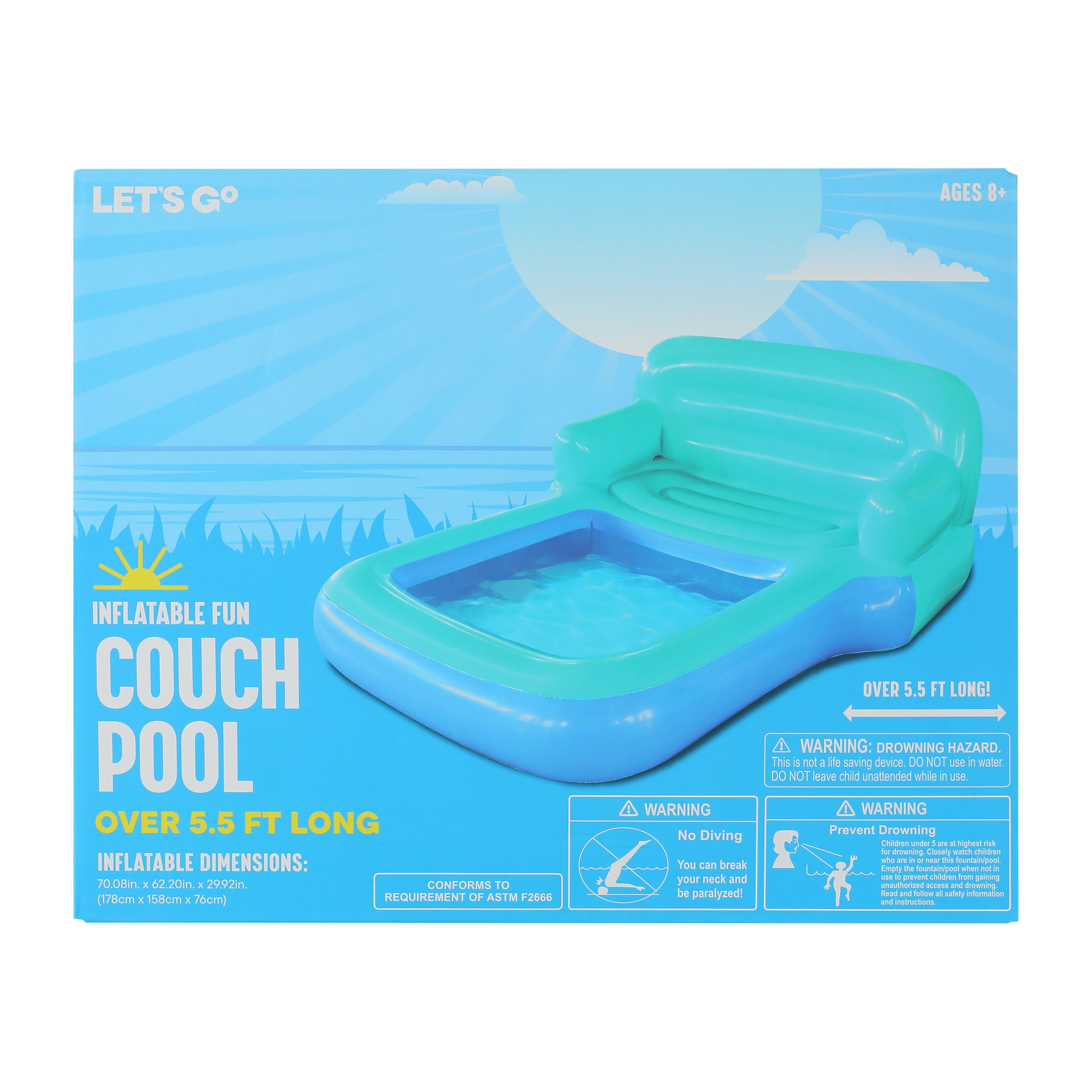Inflatable Couch Pool