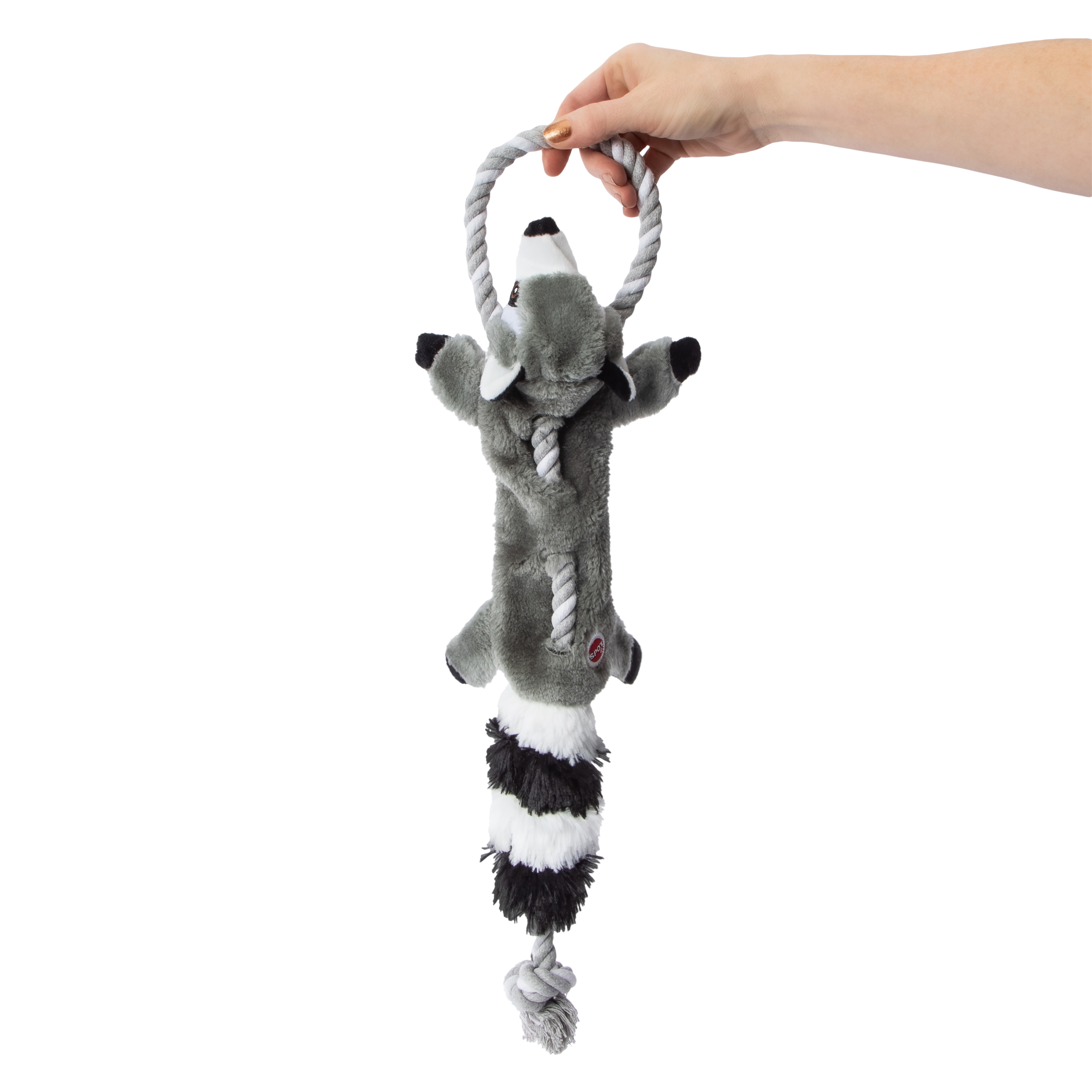 Spot® Skinneeez Tugs Racoon Dog Toy