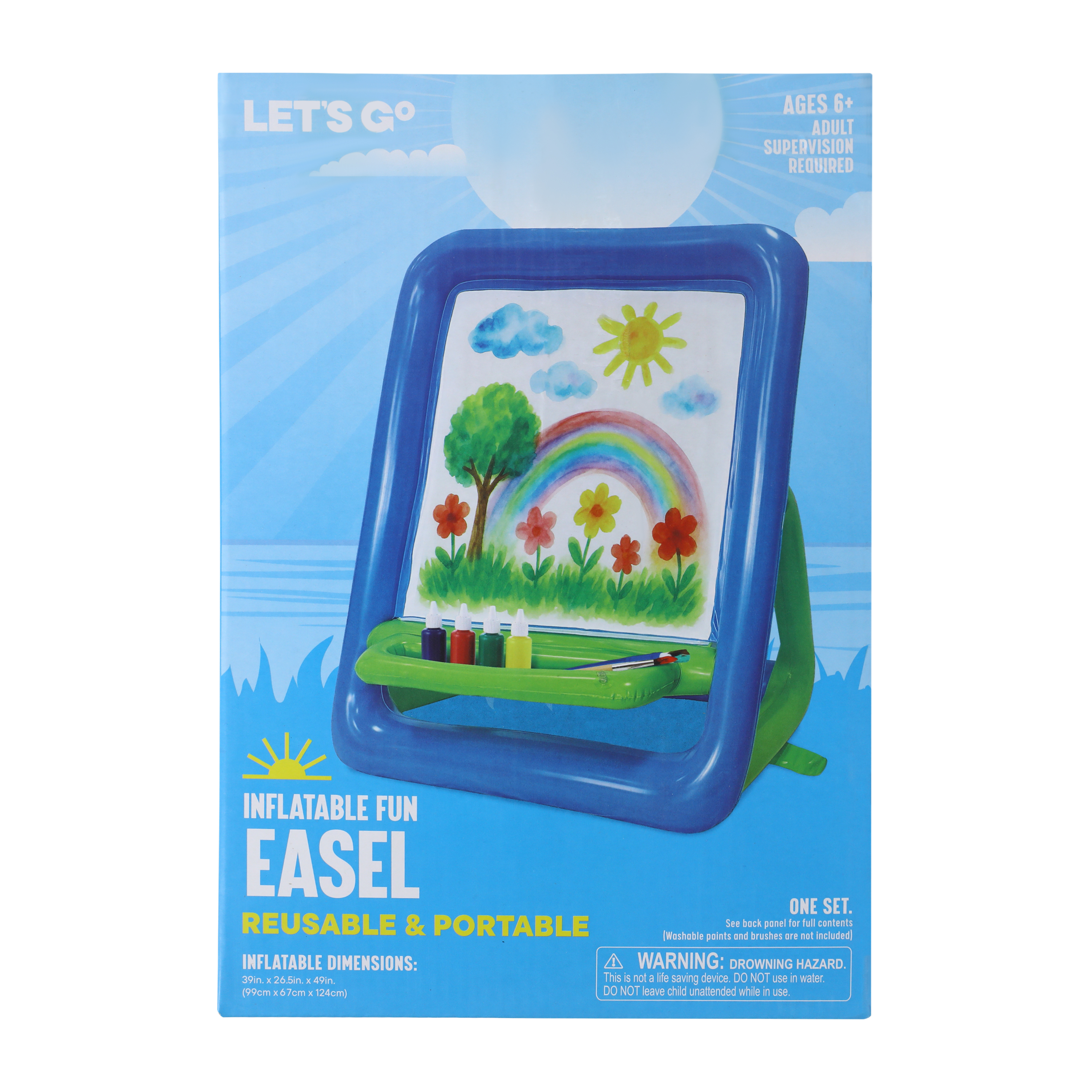 Inflatable Fun Easel Set