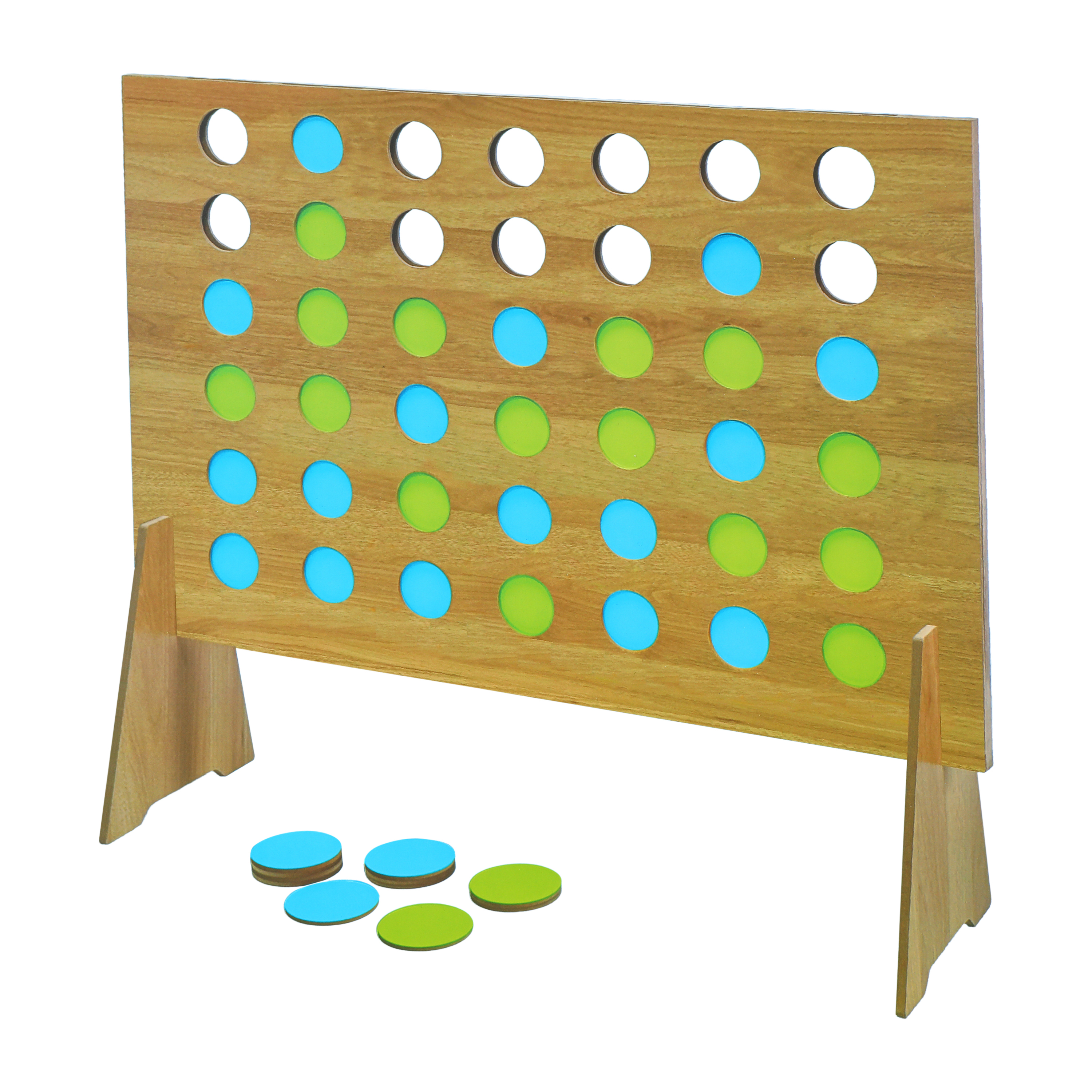 Giant Wooden Four In A Row Game