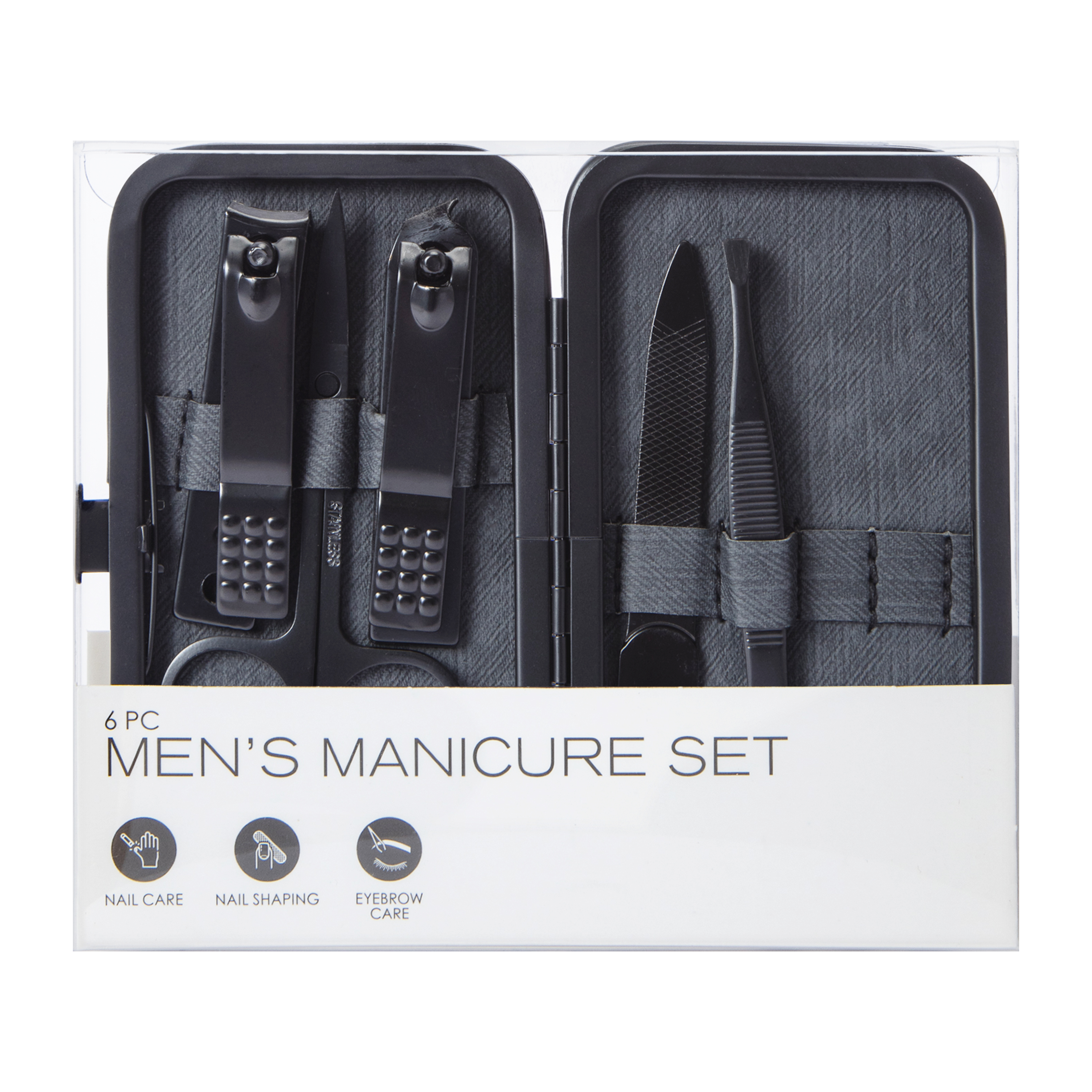 Men's Manicure Set 6-Pack