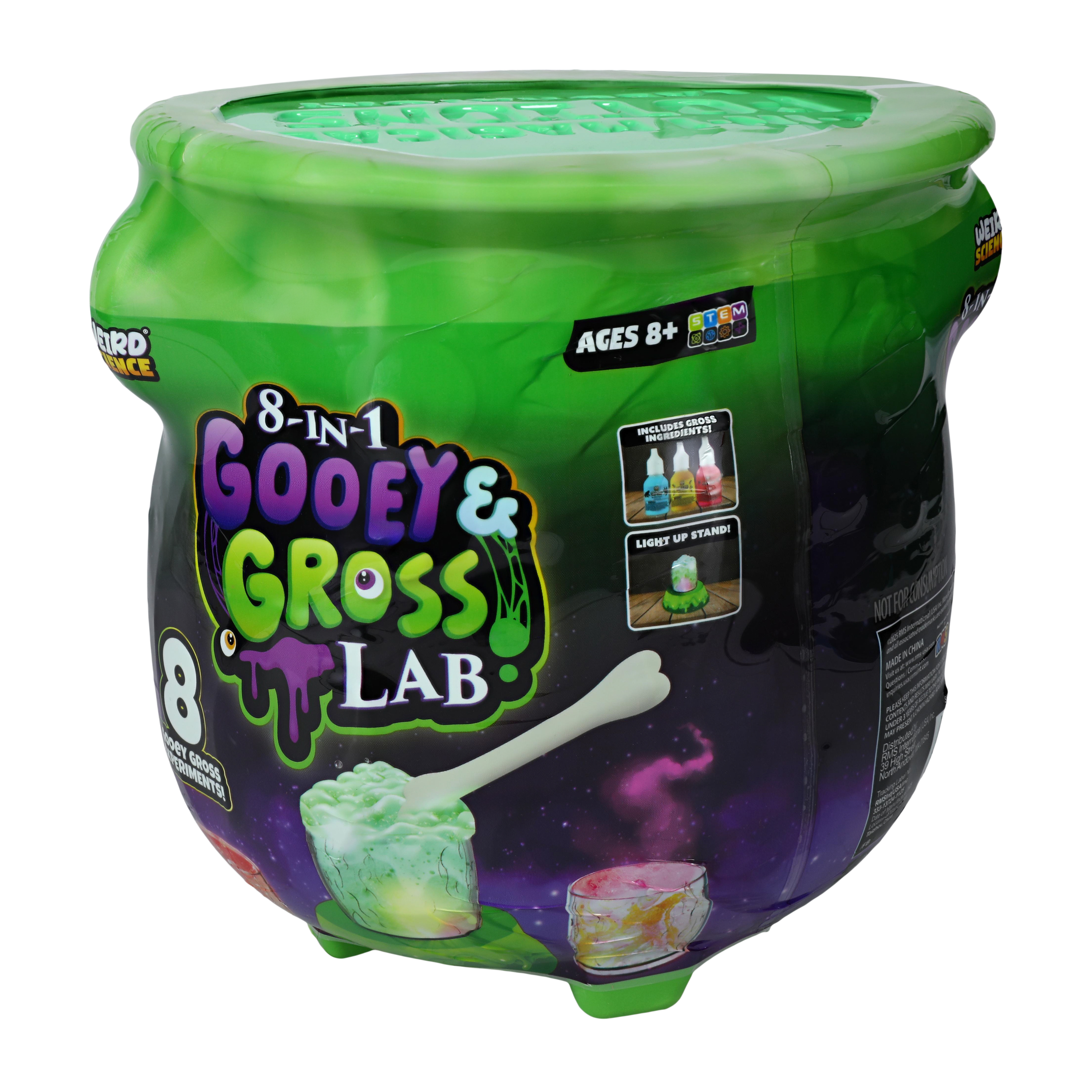 Weird Science® 8-In-1 Gooey & Gloss Lab Set