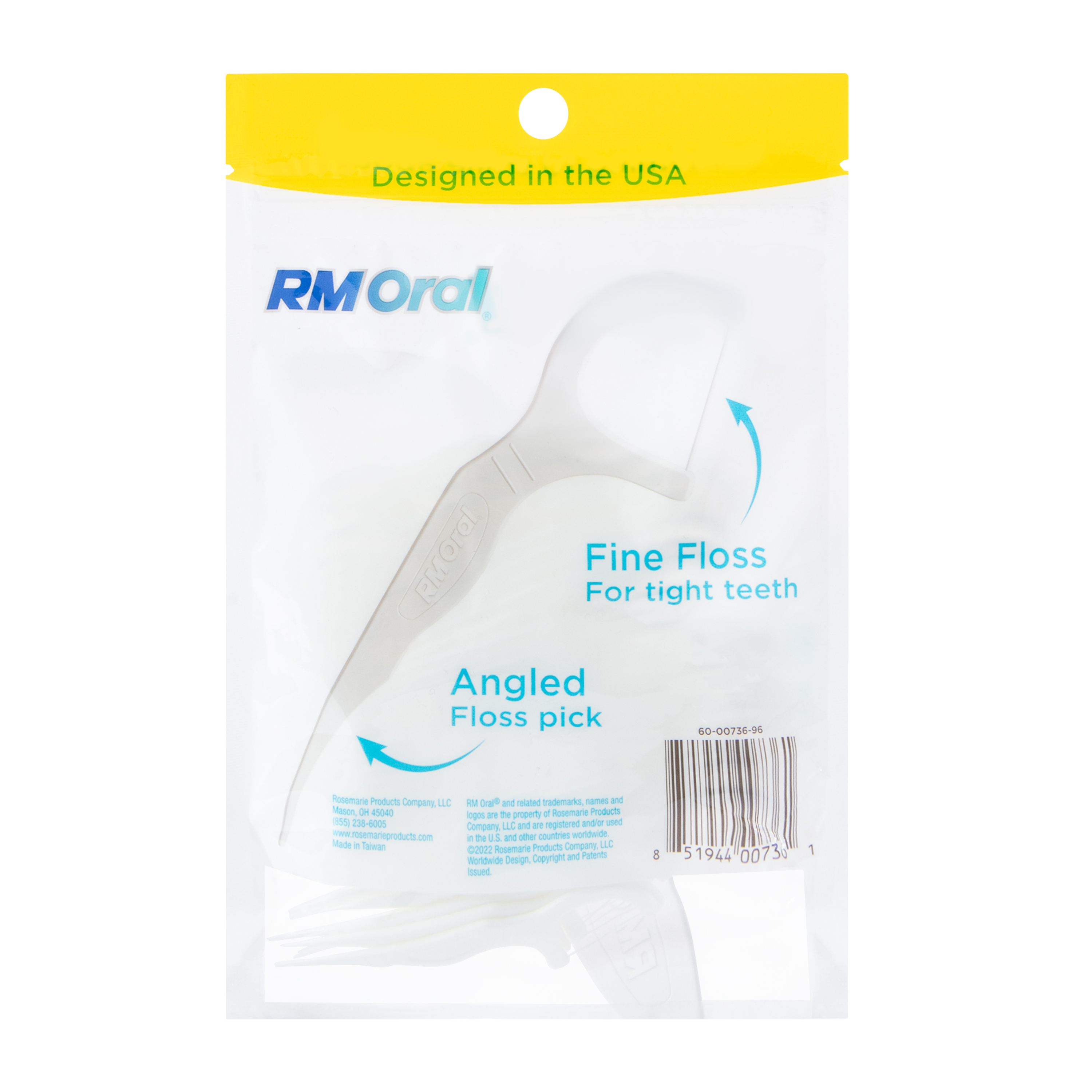 RMoral® Flossers 60-Pack