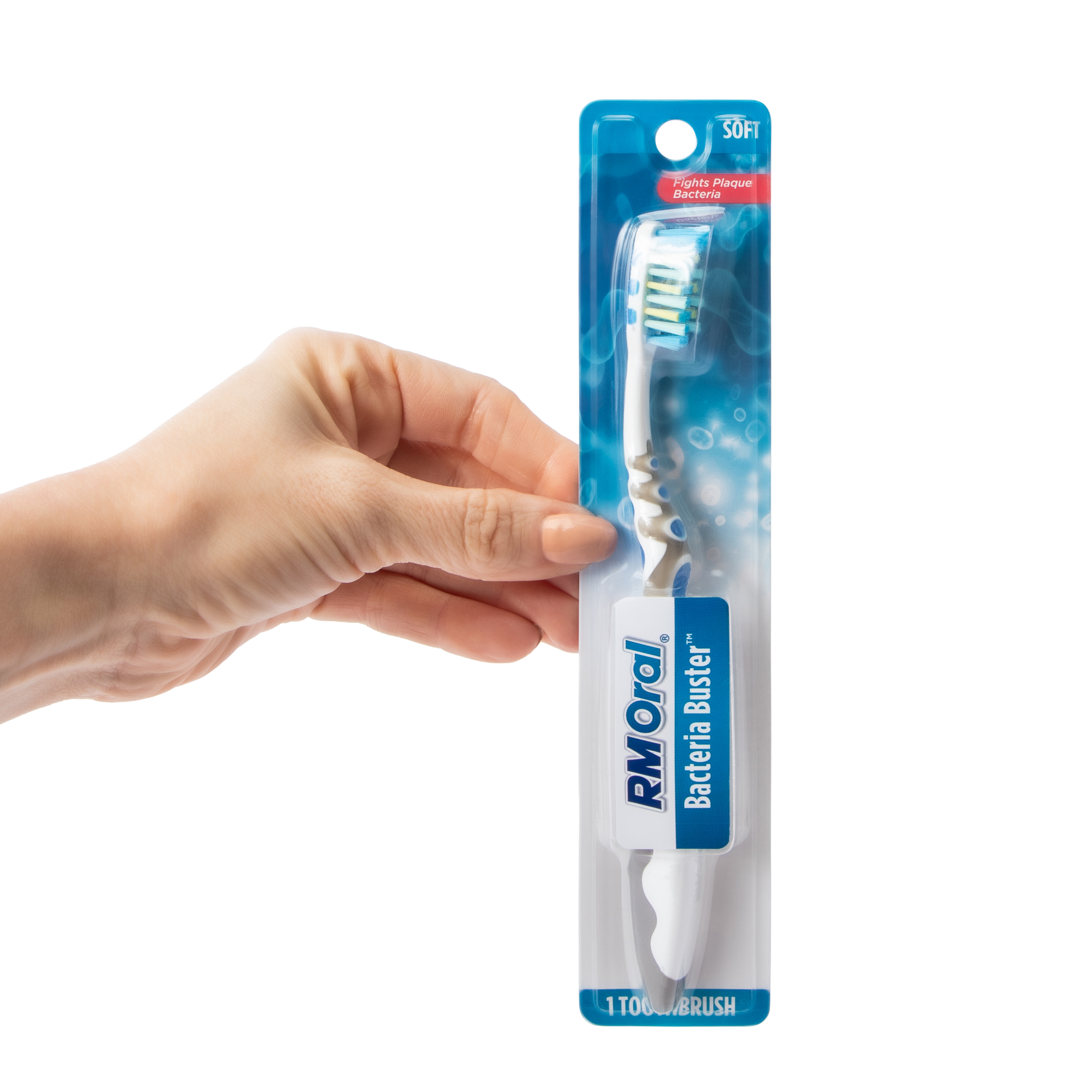 RM Oral® Bacteria Buster™ Soft Toothbrush