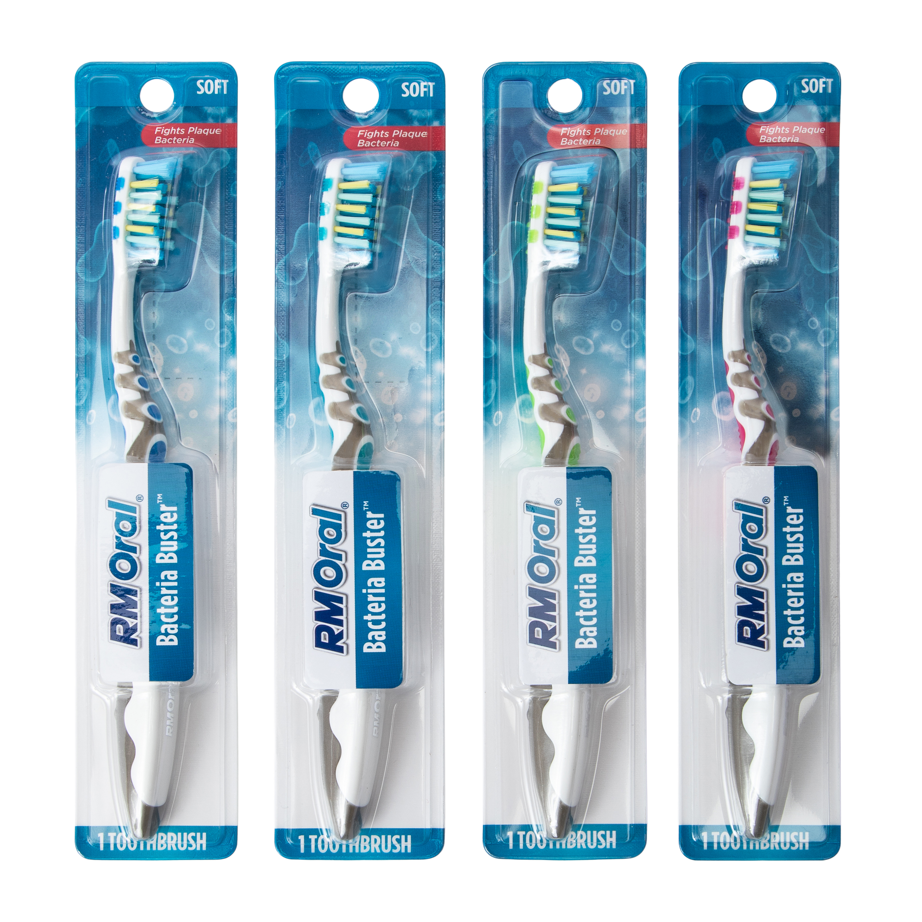 RM Oral® Bacteria Buster™ Soft Toothbrush