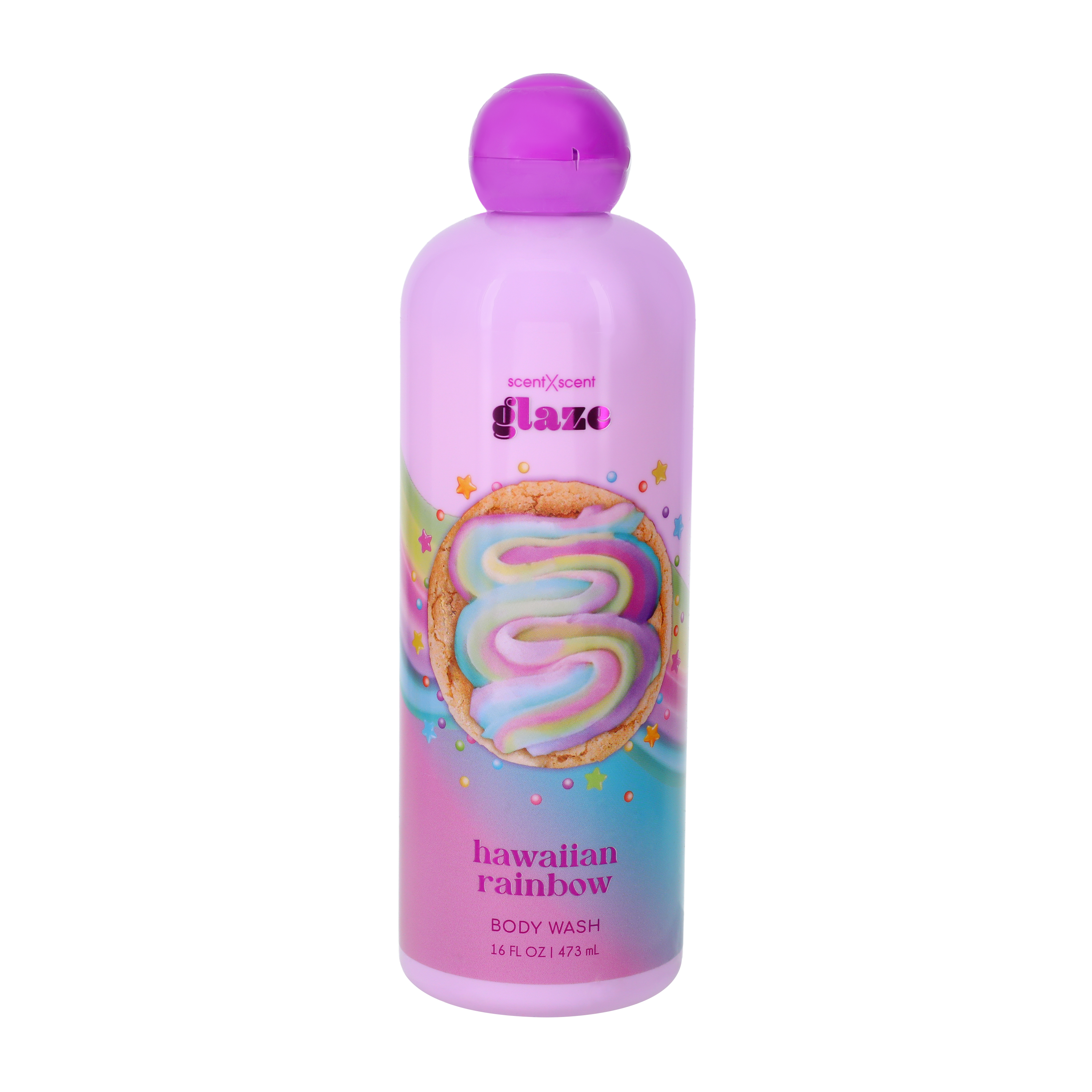 ScentXScent Glaze Hawaiian Rainbow Body Wash 16oz