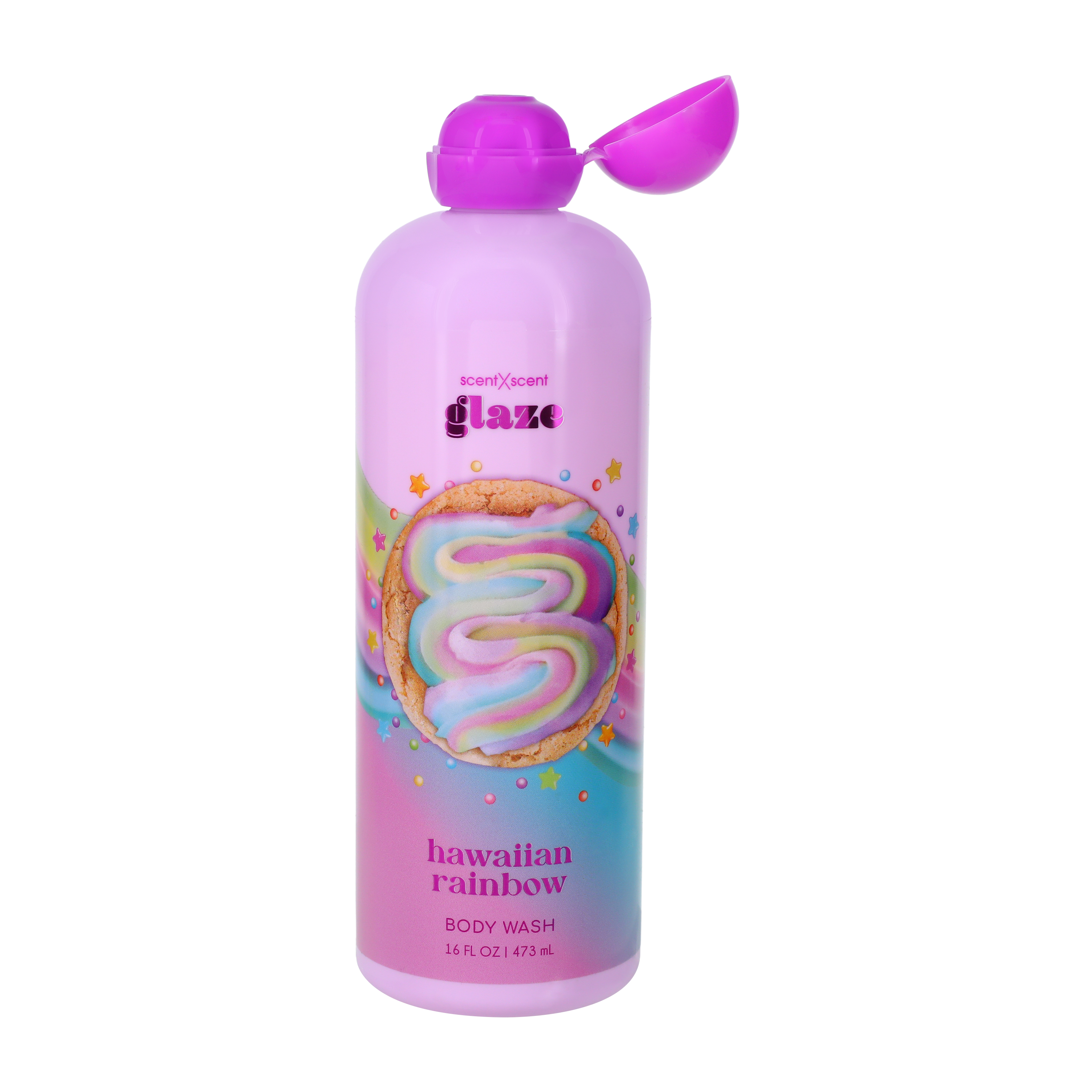 ScentXScent Glaze Hawaiian Rainbow Body Wash 16oz