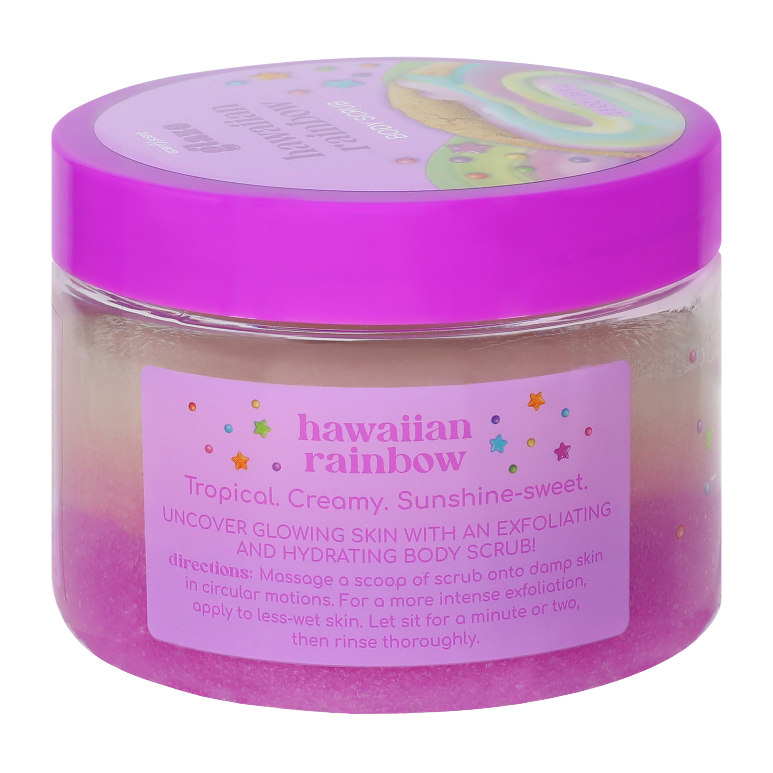 ScentXScent Glaze Hawaiian Rainbow Body Scrub 13oz