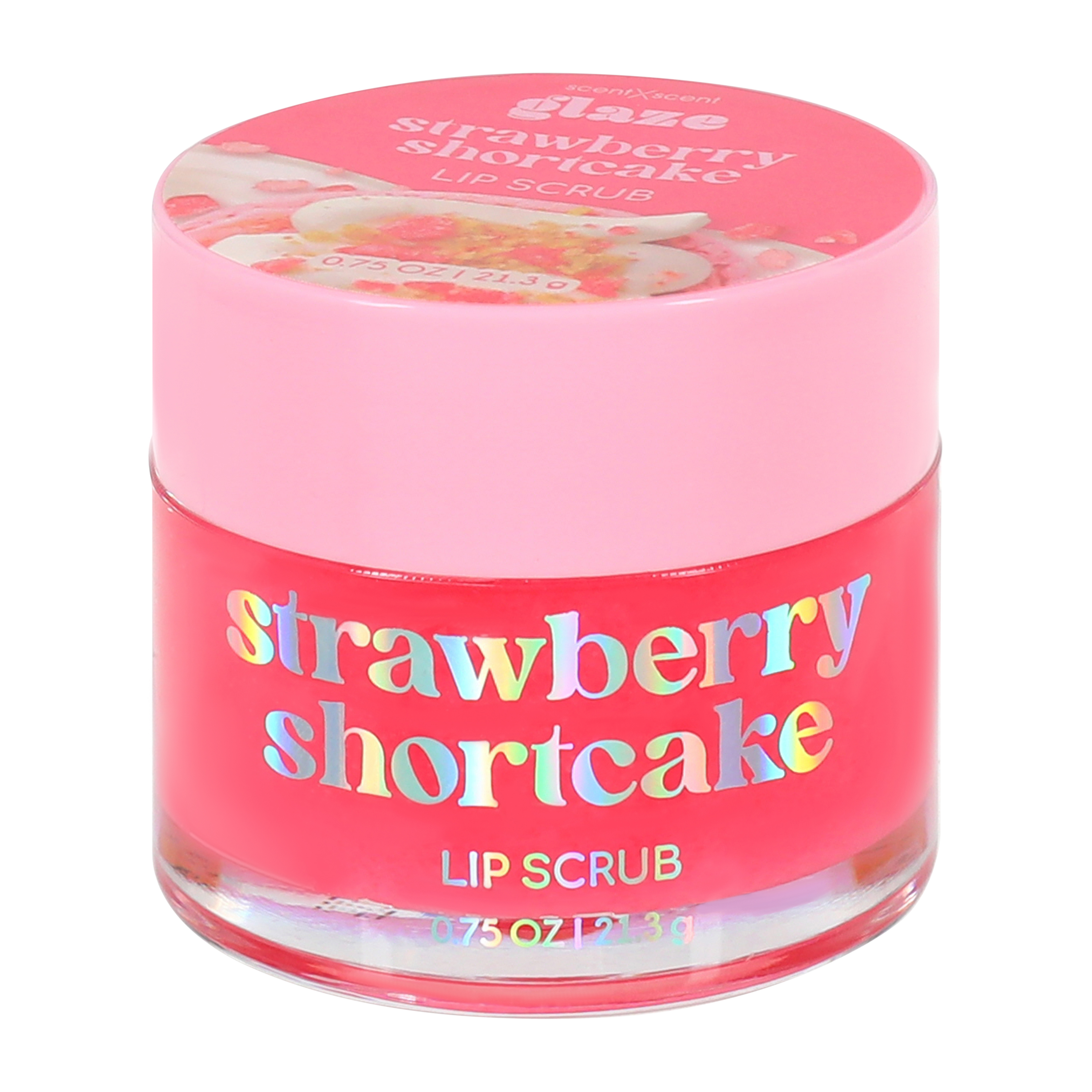 ScentXScent Glaze Strawberry Shortcake Lip Scrub 0.75oz