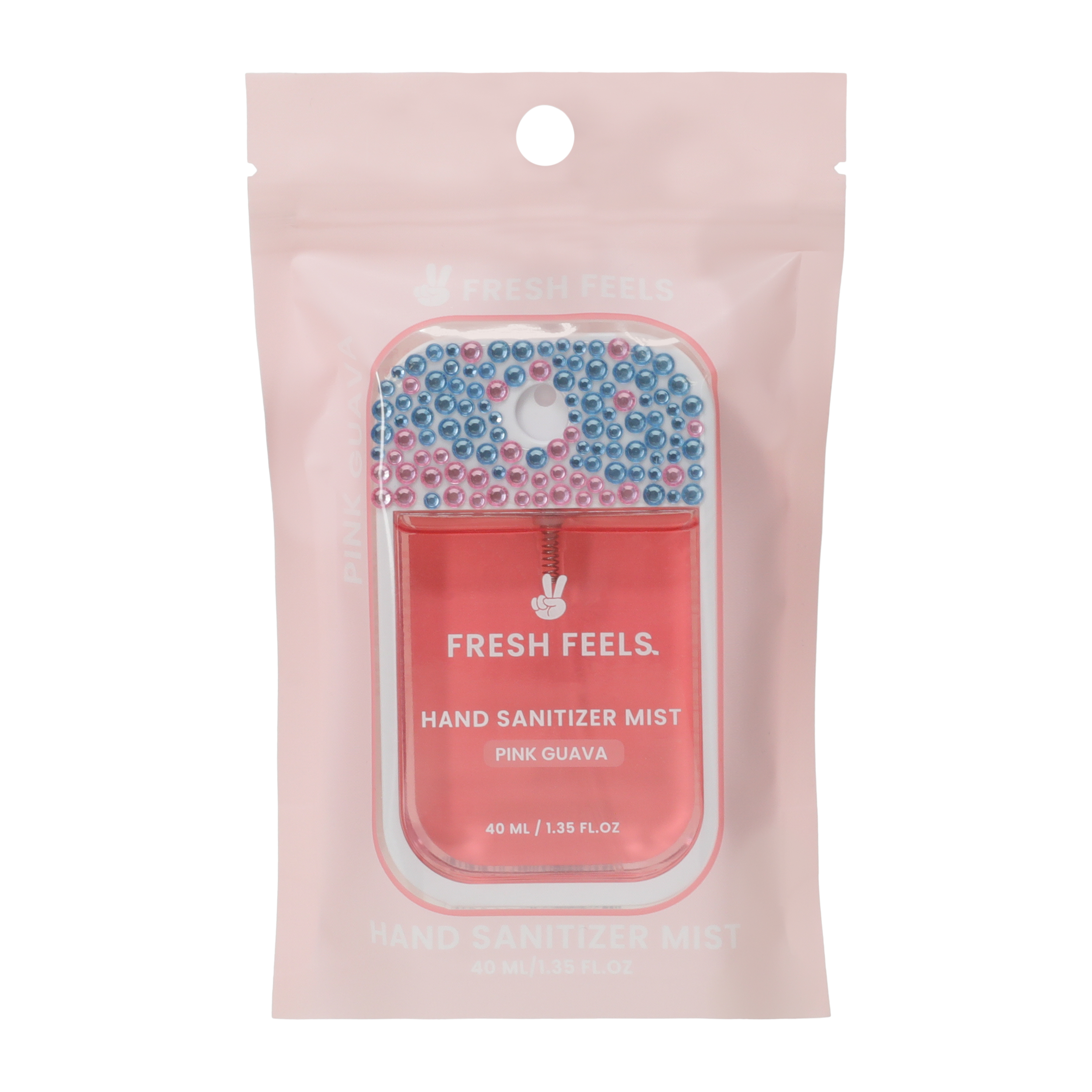Fresh Feels Pink Guava Hand Sanitizer Mist  1.3oz