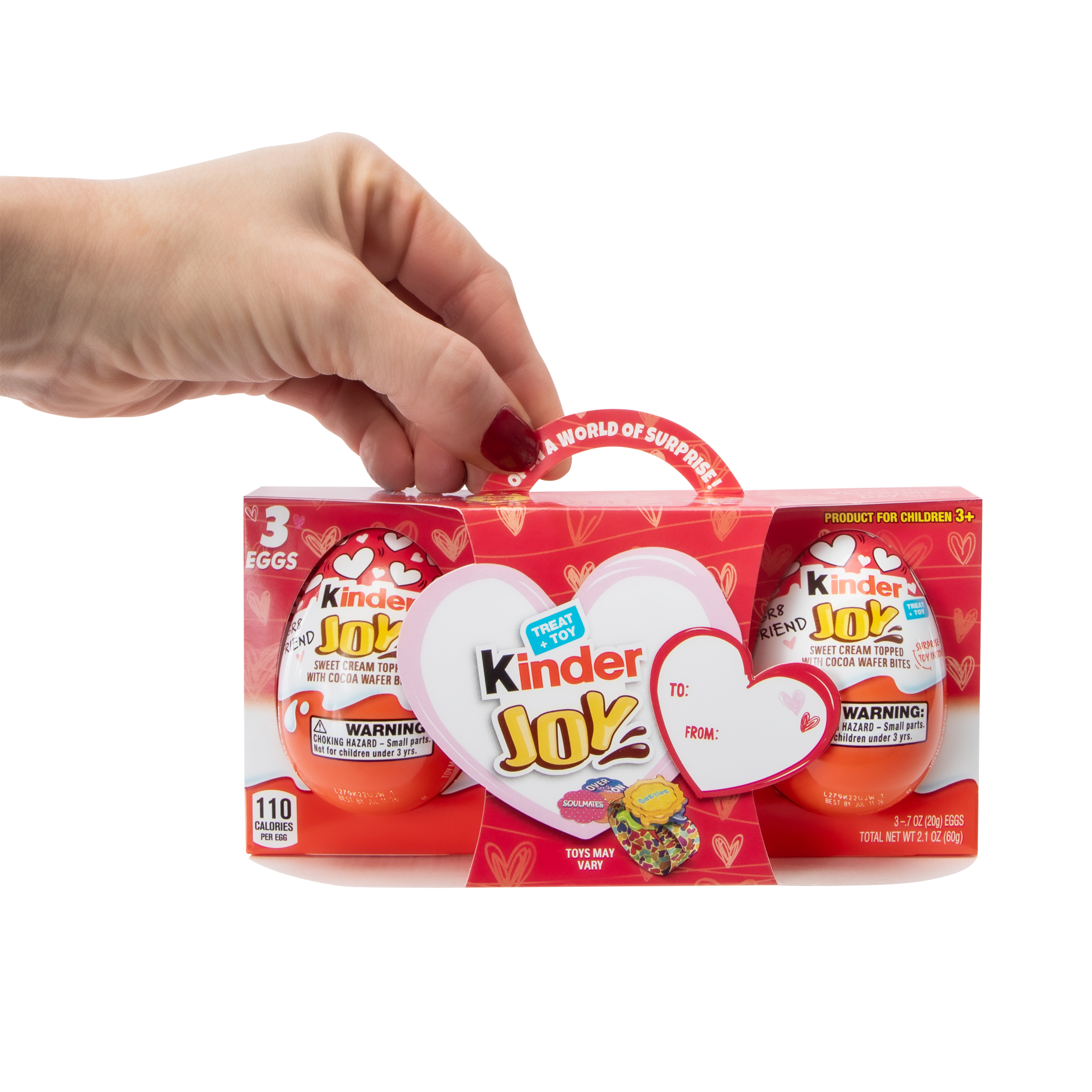 Valentine's Day Kinder Joy® Limited Edition 3-Pack