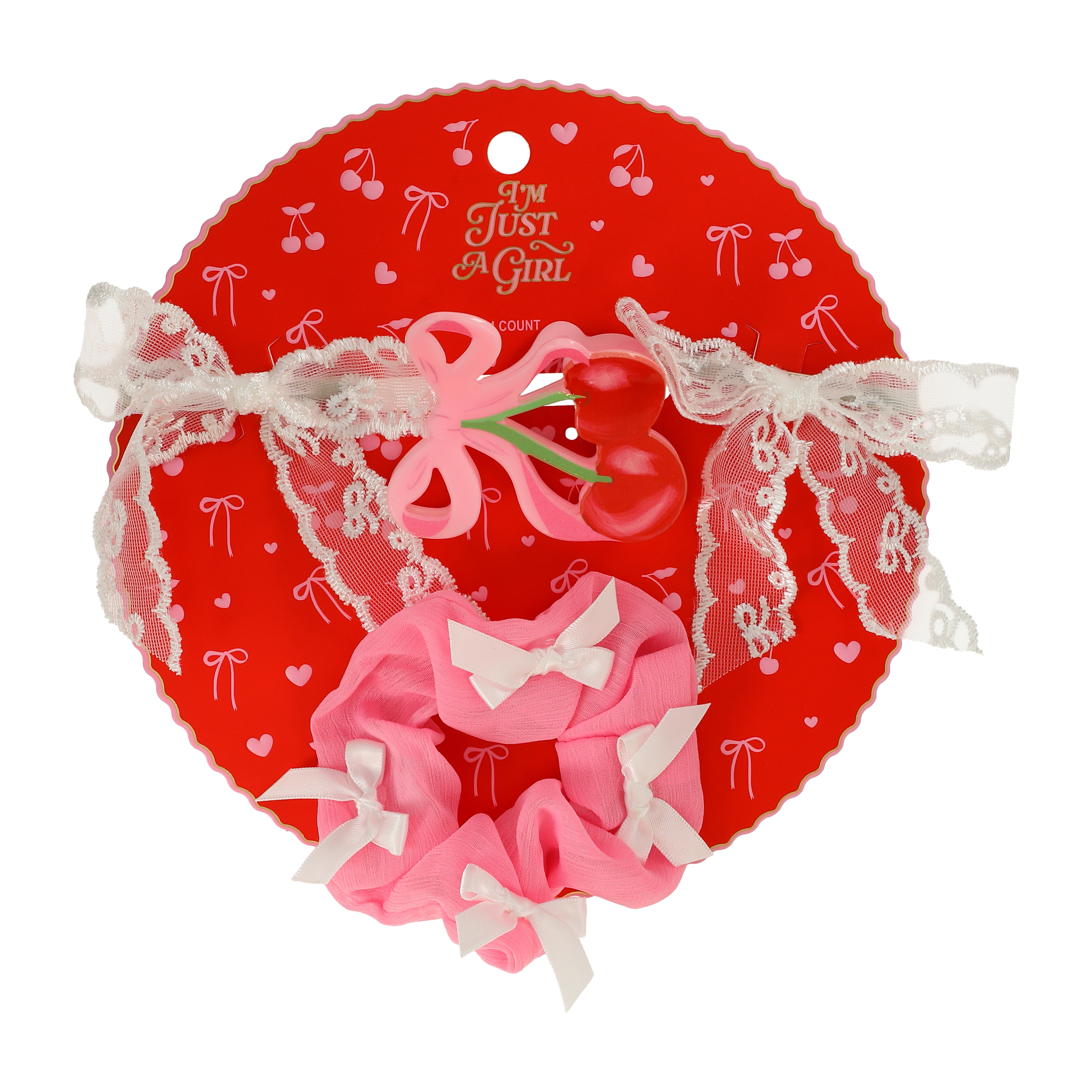 I'm Just A Girl Hair Set 4-Pack