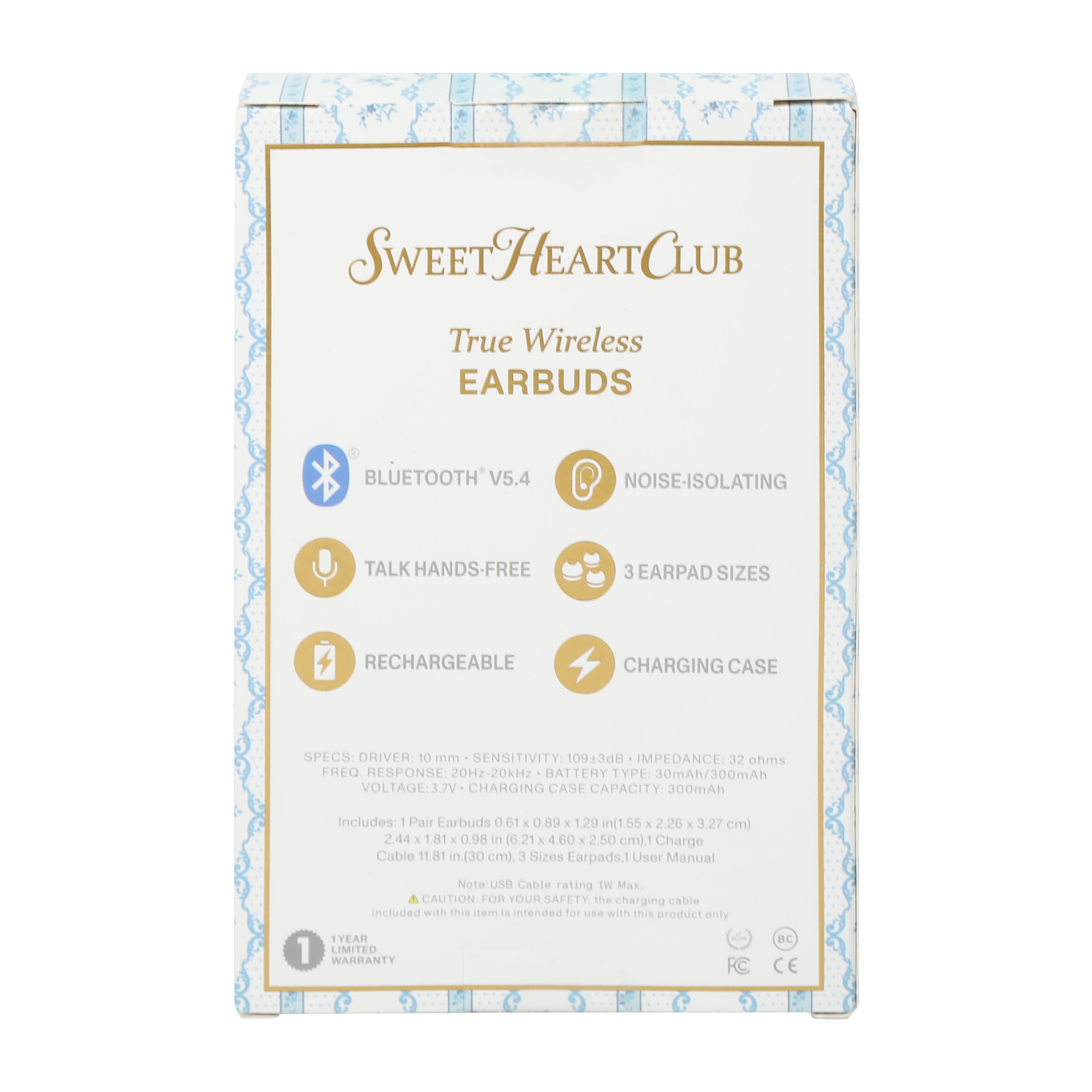 Sweet Heart Club True Wireless Earbuds