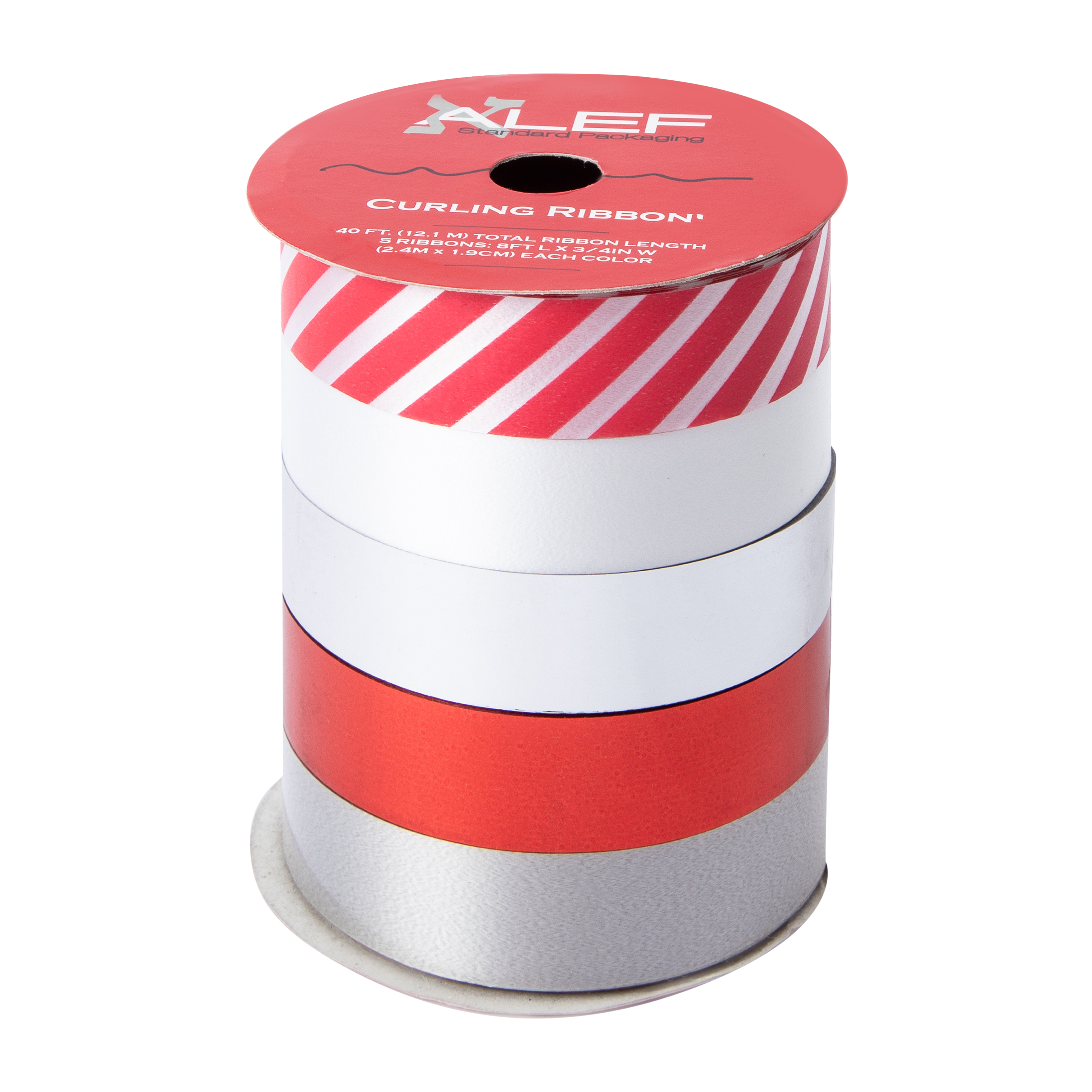 Christmas Ribbons 40ft. 4-Pack