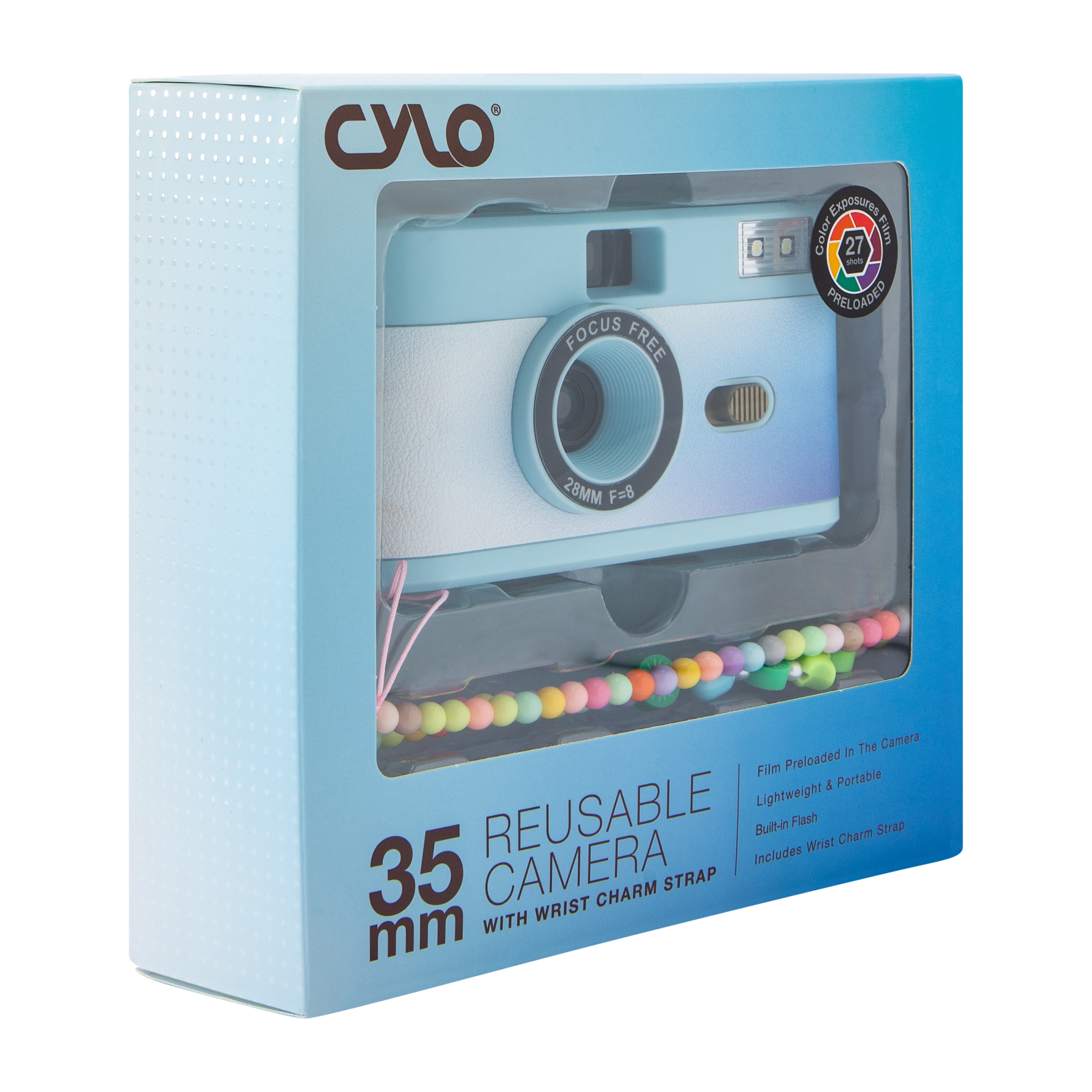 Cylo® 35mm Reusable Camera With Wrist Charm Strap