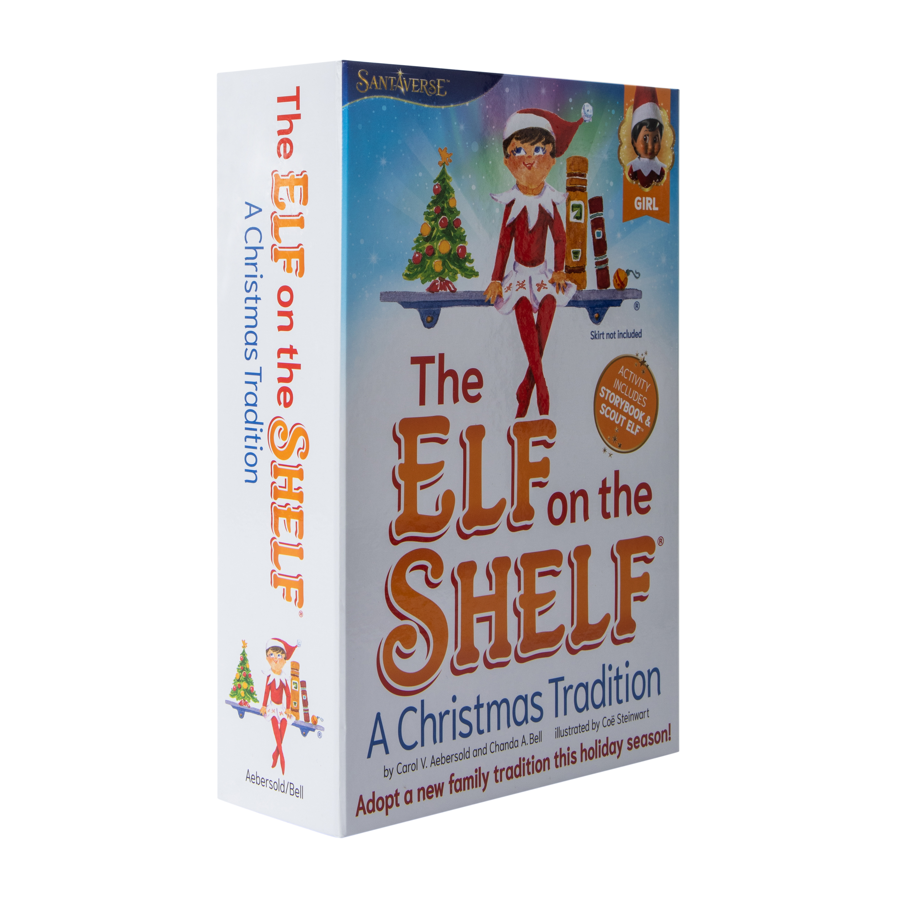 The Elf On The Shelf® Girl A Christmas Tradition Book Set