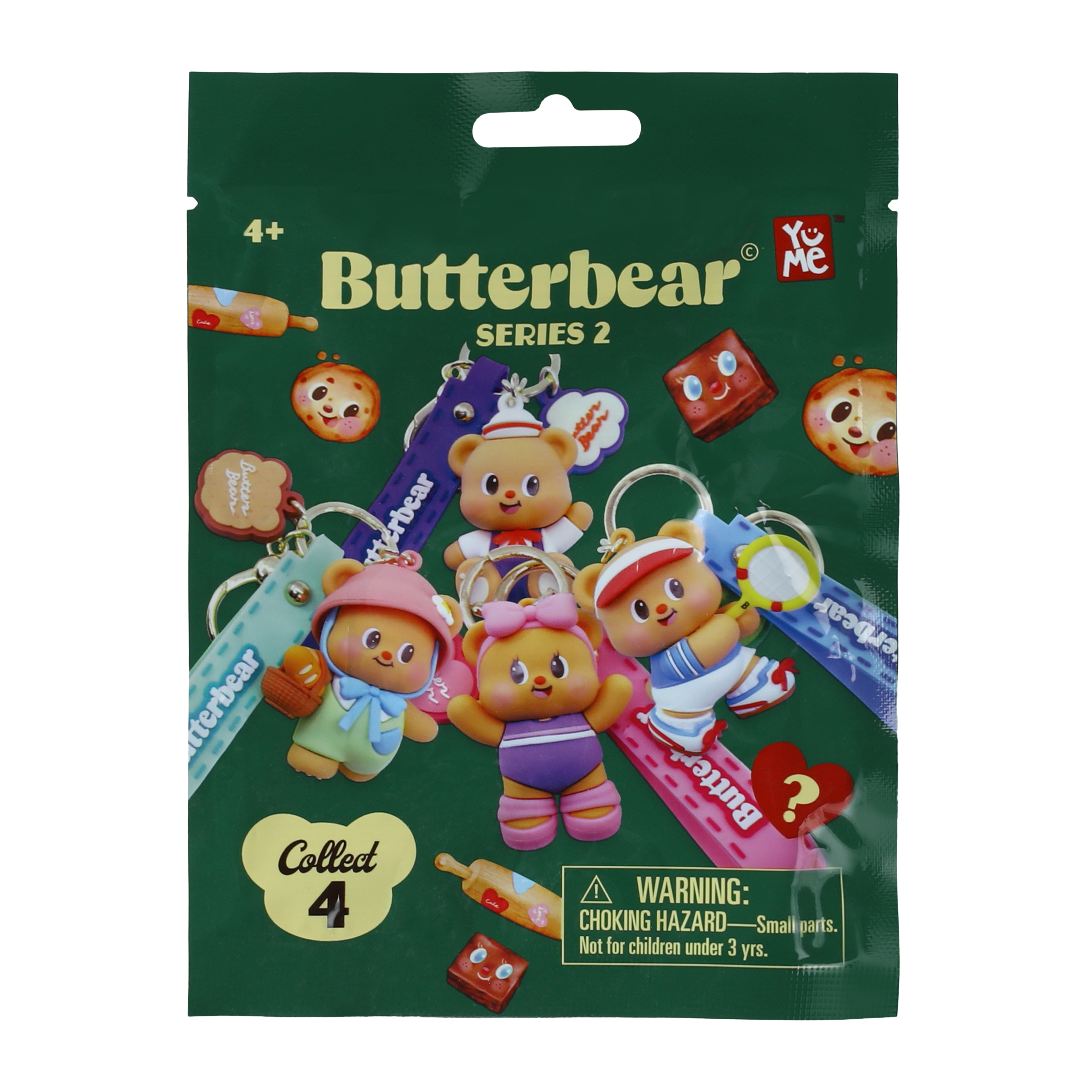 Butterbear® Blind Bag Keychain (Styles May Vary)