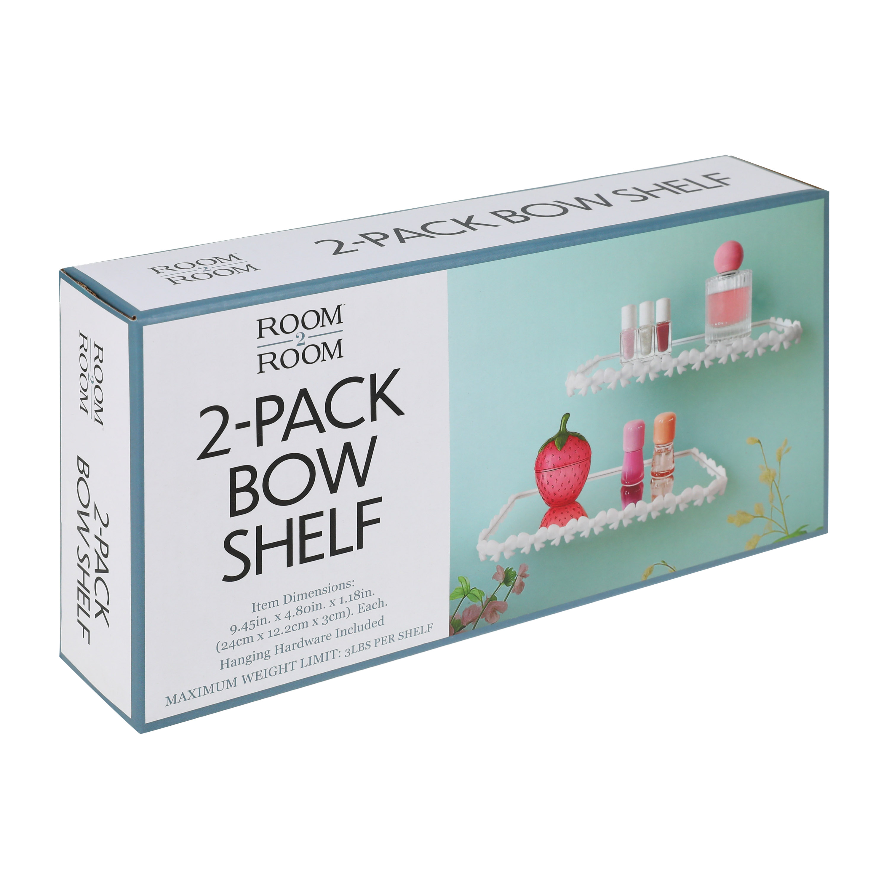 Bow Shelf 2-Pack