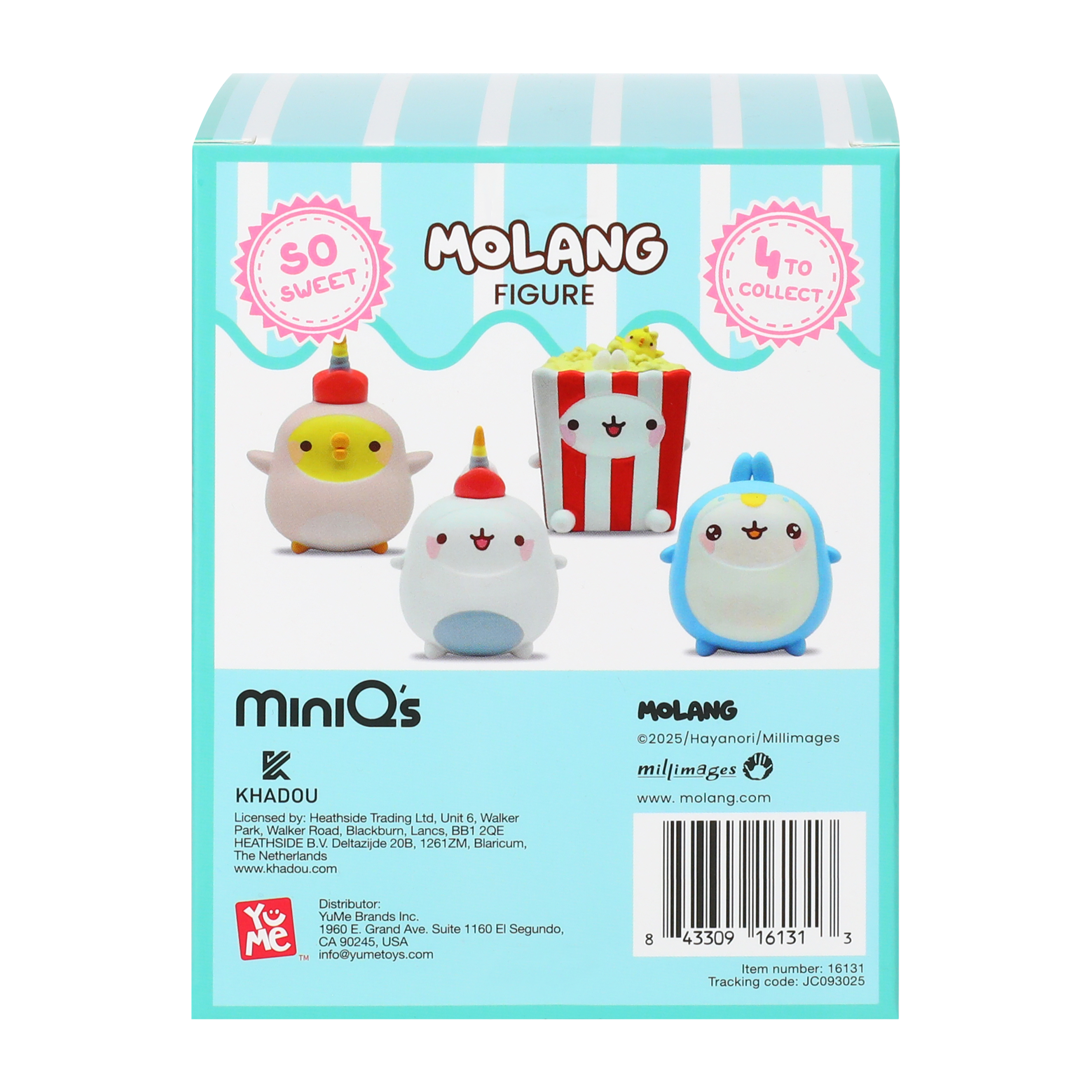 Molang MiniQ's Figure 1-Count