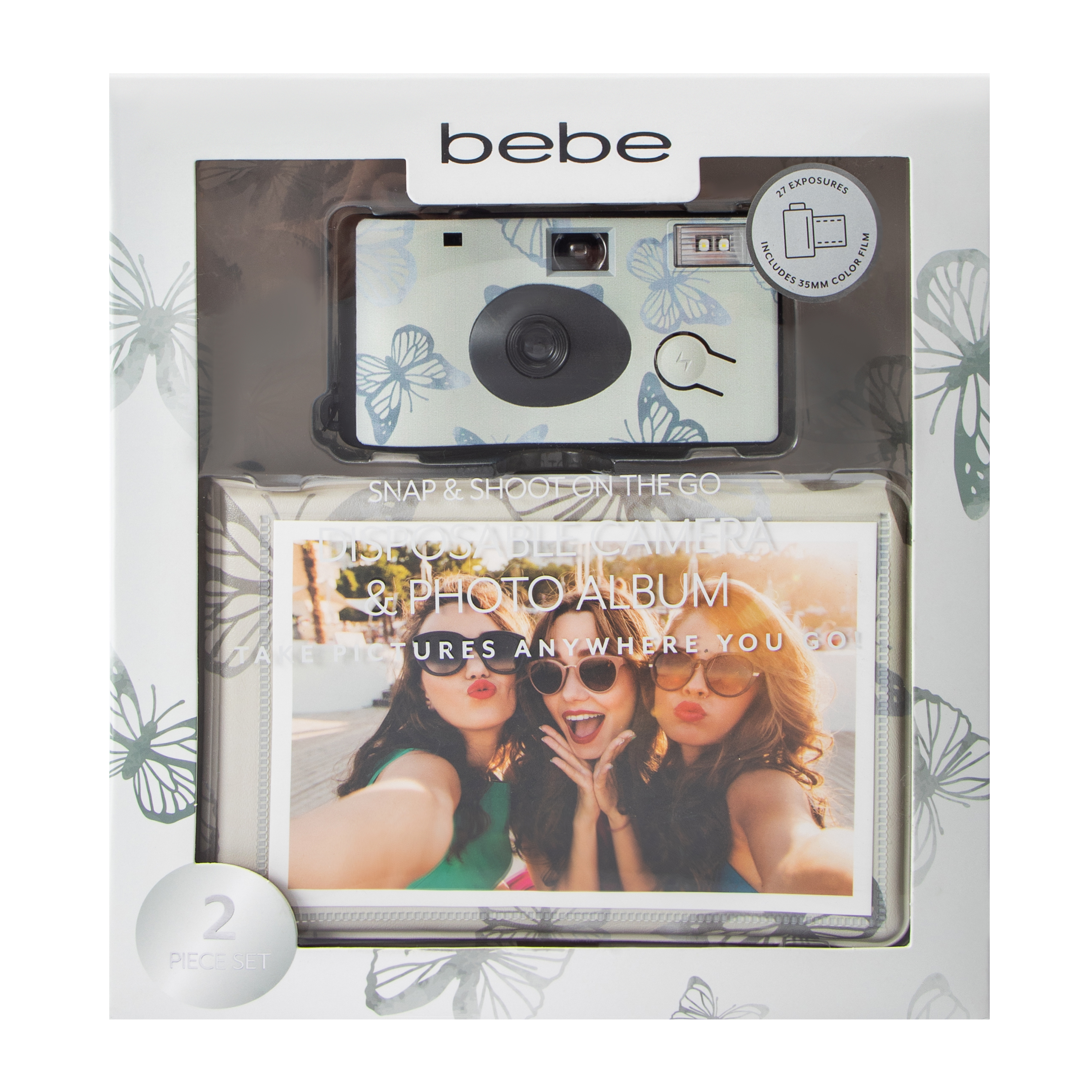 Bebe Disposable Camera & Photo Album Set