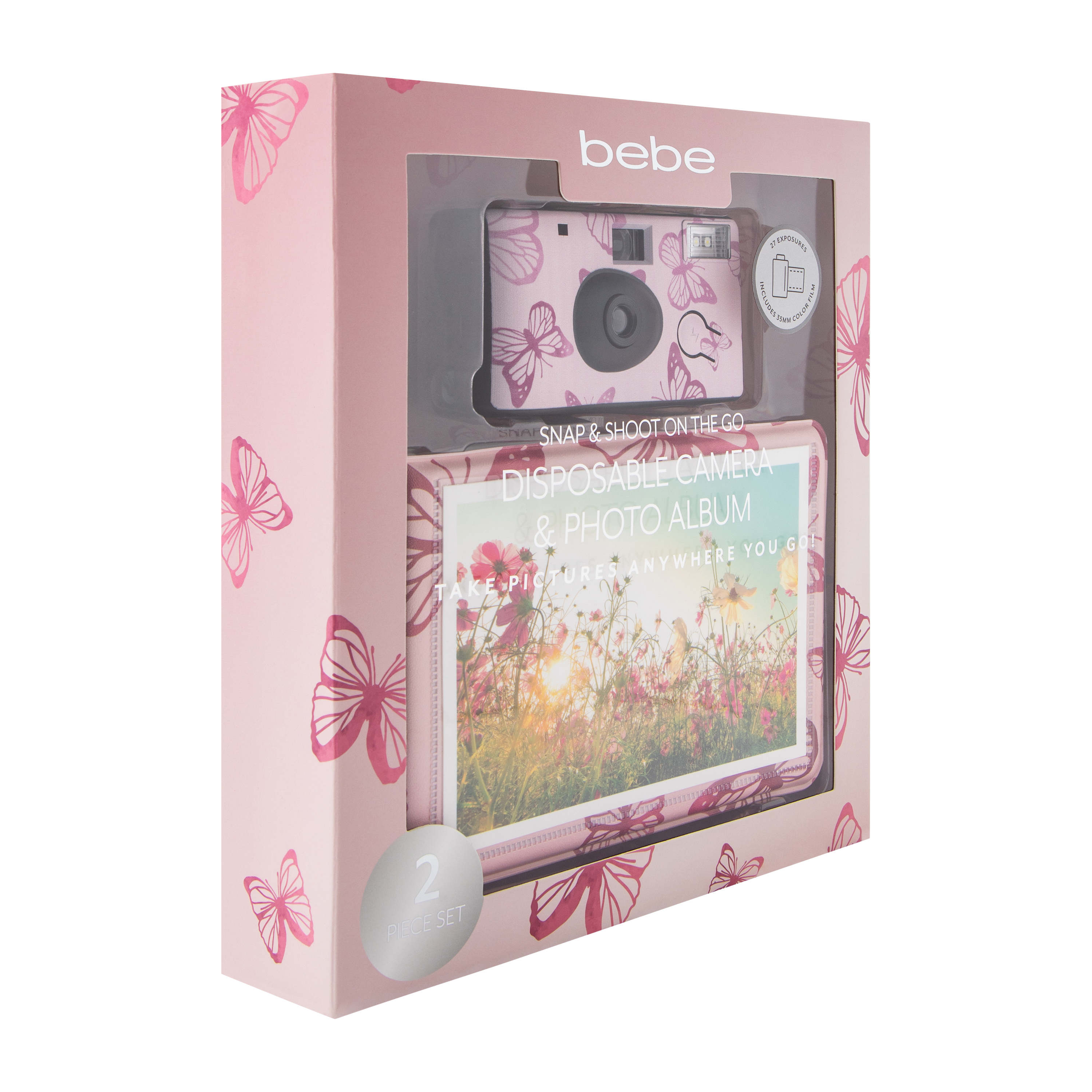 Bebe Disposable Camera & Photo Album Set