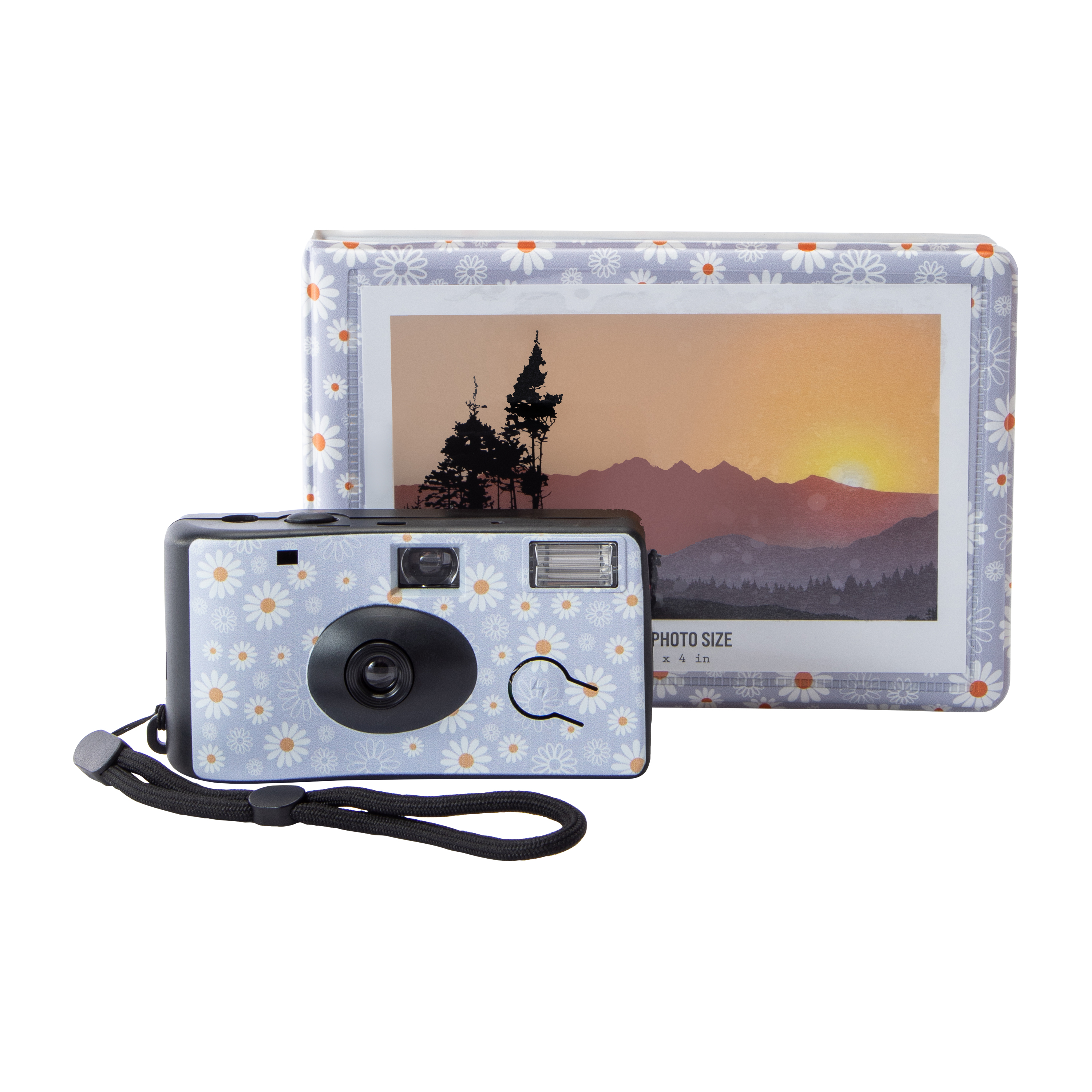 Disposable Camera + Mini Photo Book Set