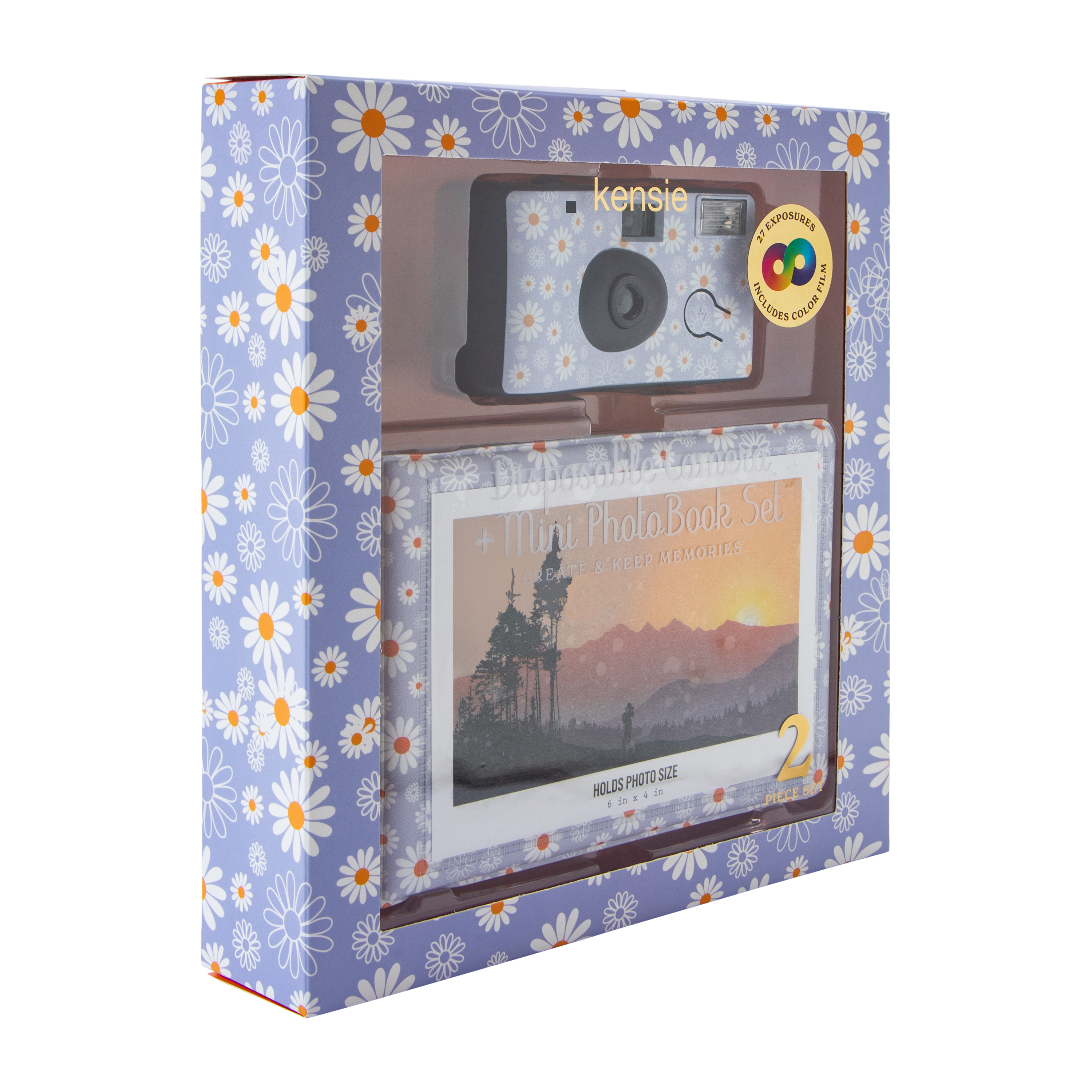 Disposable Camera + Mini Photo Book Set