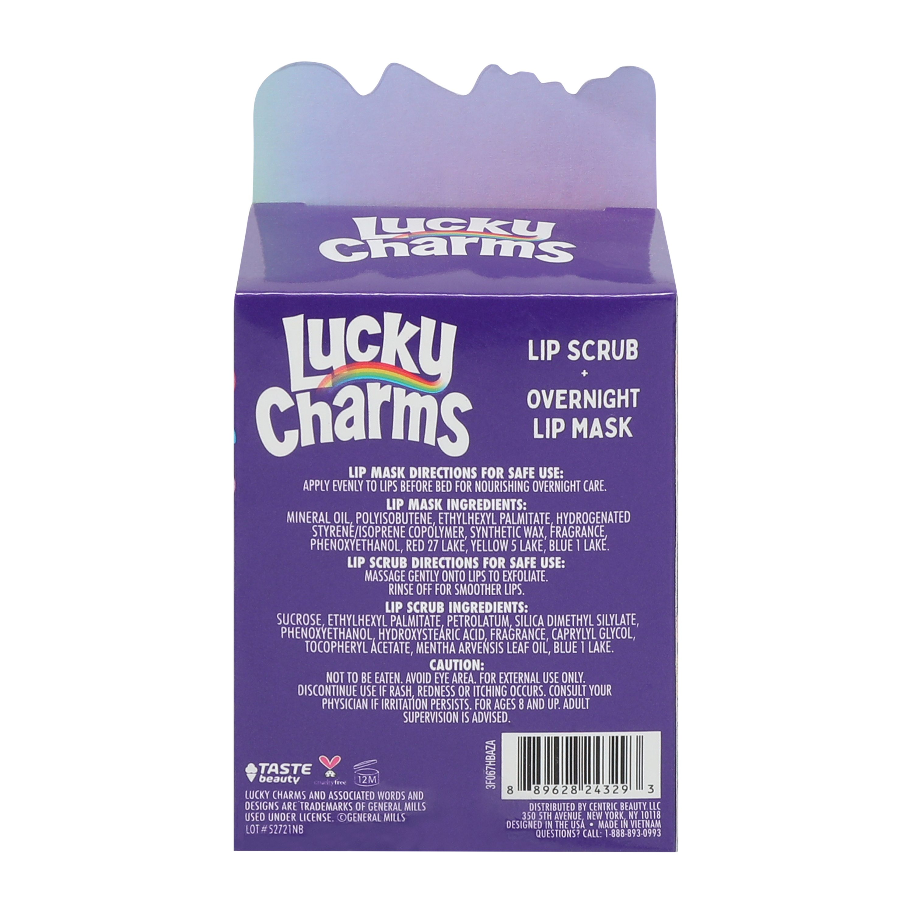 Candy Lip Scrub + Overnight Mask 0.56oz