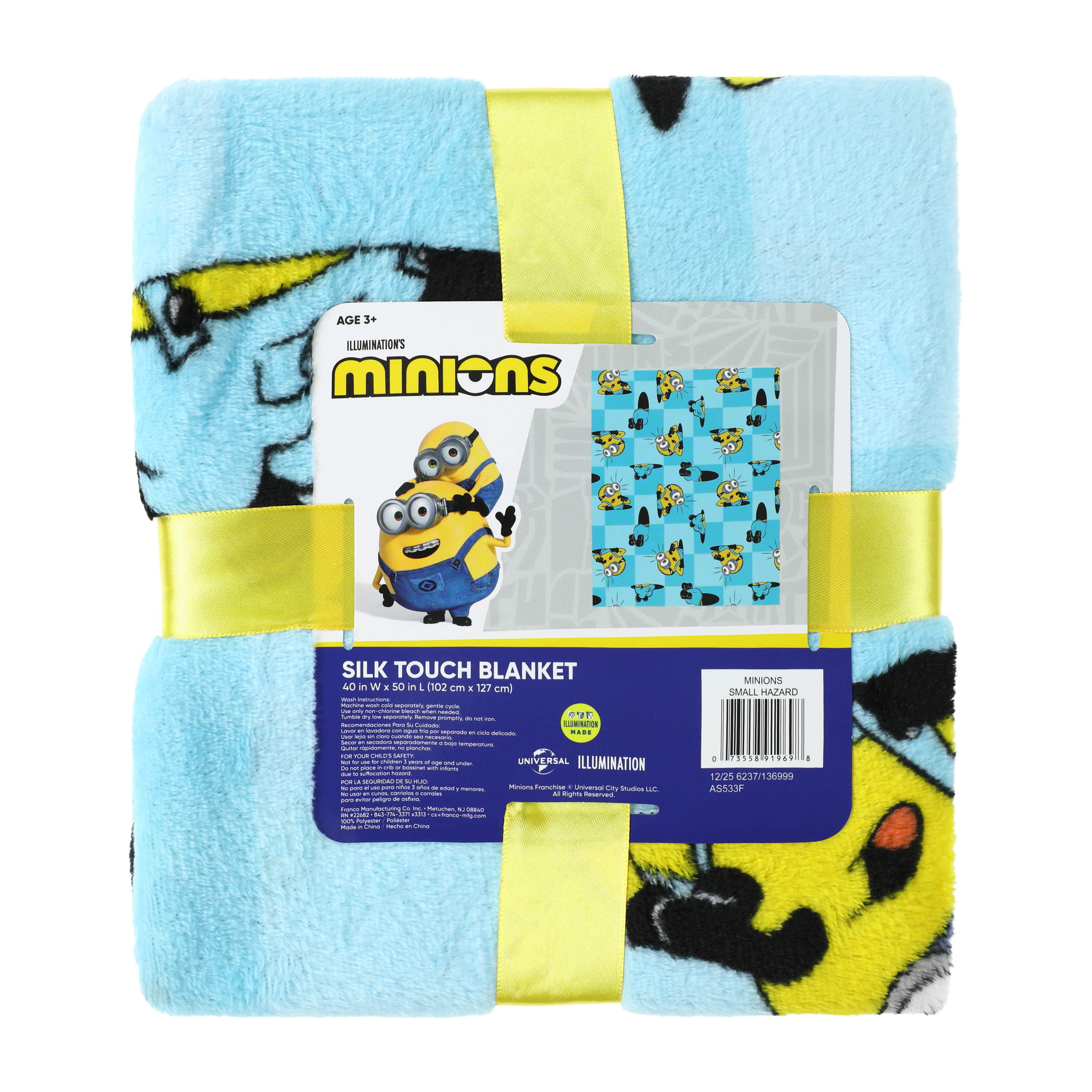 Minions Throw Blanket 40inx50in