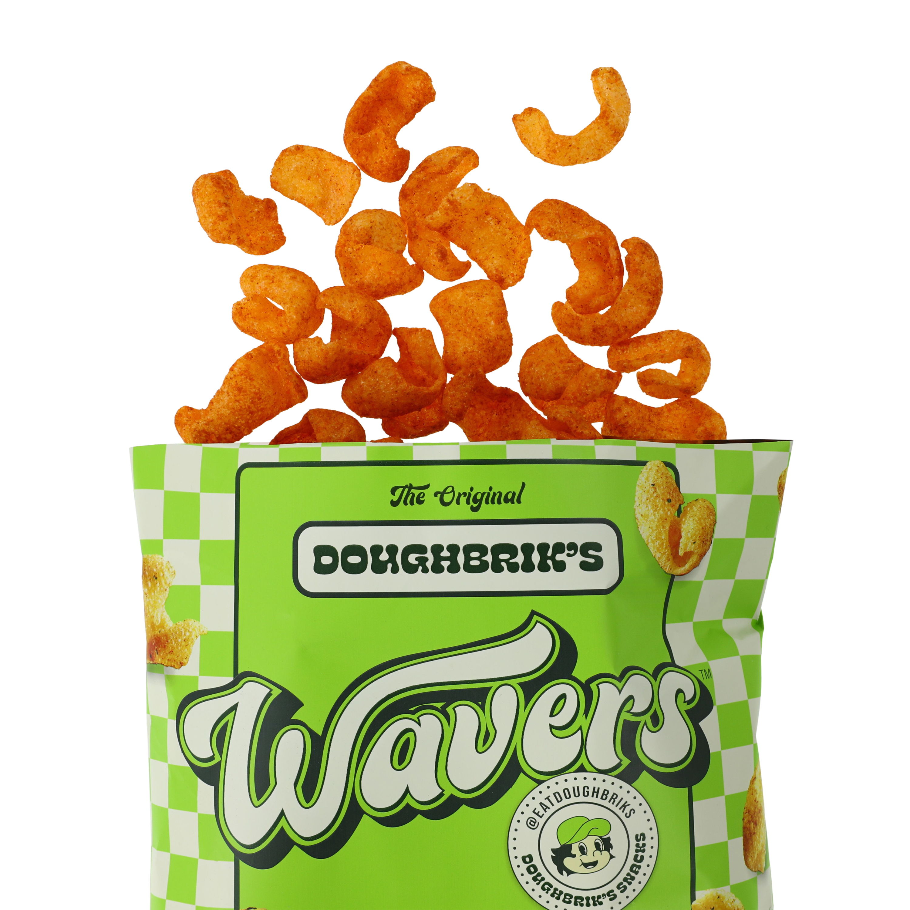 Doughbrik's Wavers Spicy Pickle Crispy Snacks 4.5oz | Five Below