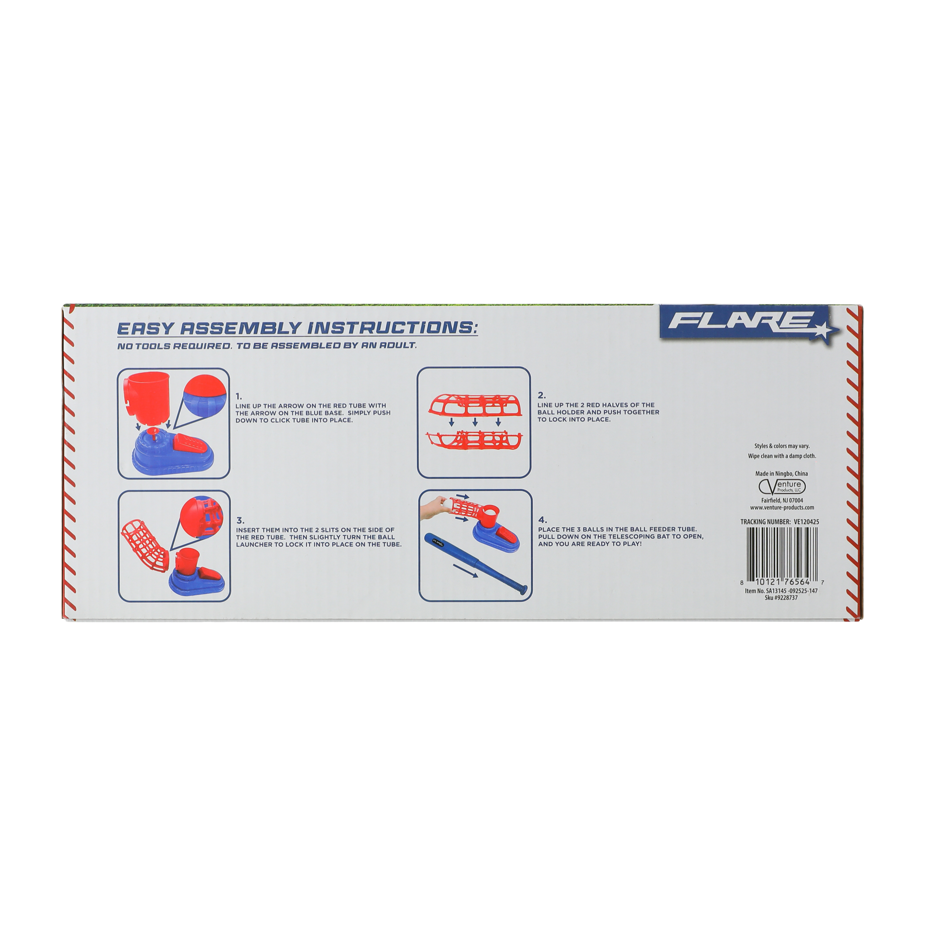 Flare Automatic Baseball Launcher Set